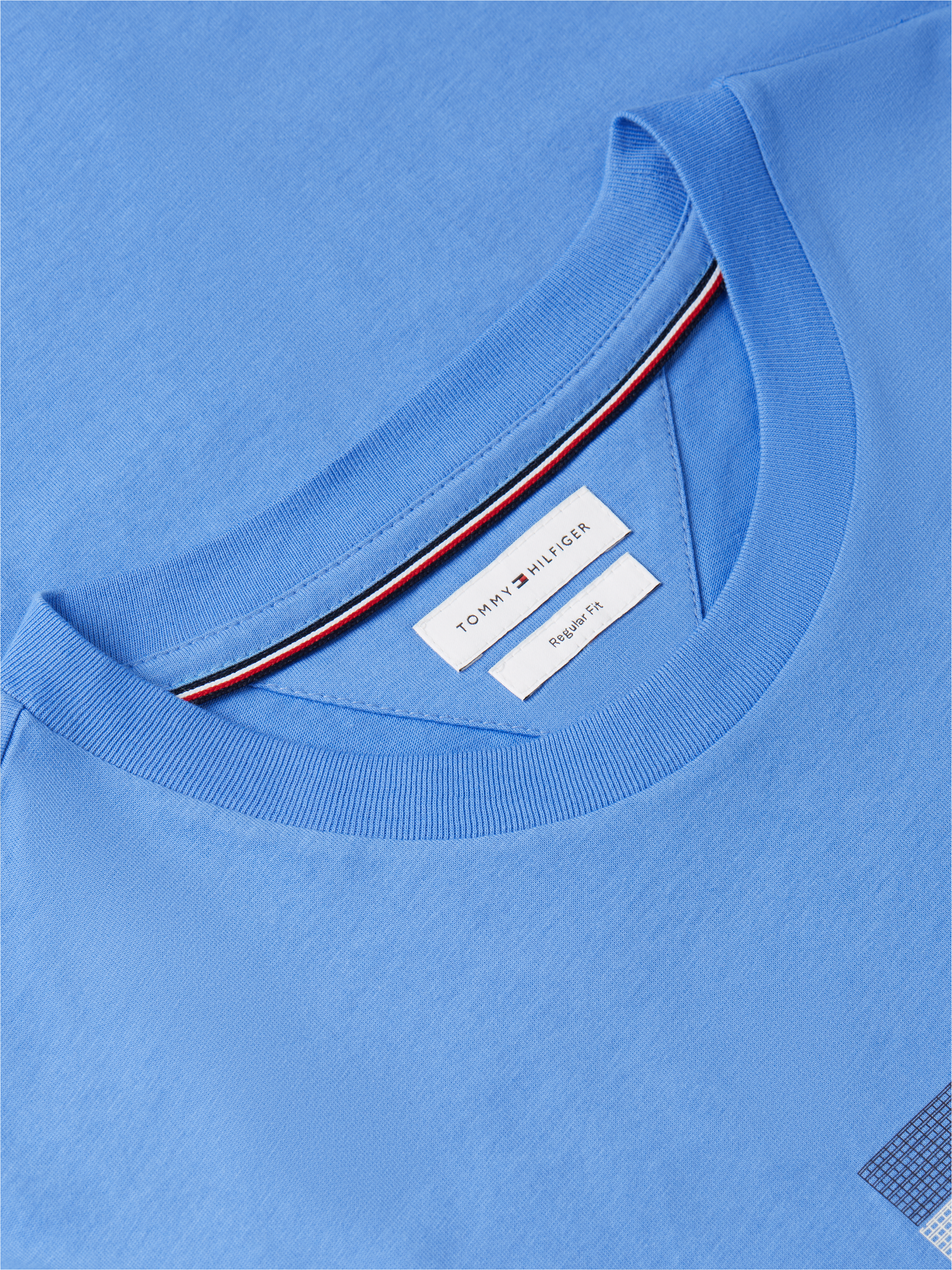 Tommy Hilfiger Big & Tall T-Shirt aus Jersey mit Flag-Grafik, Grosse Grössen