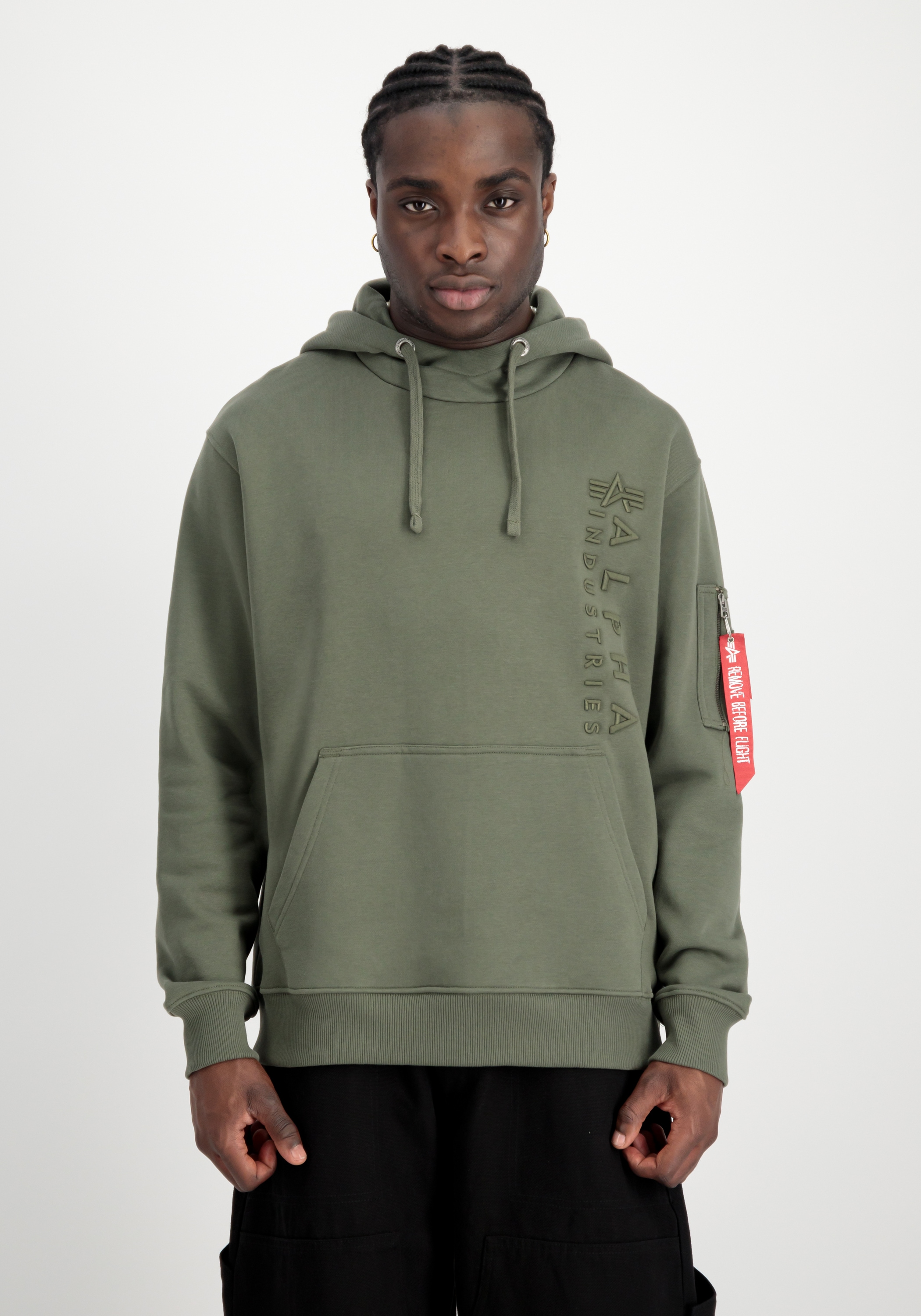 Alpha Industries Hoodie »Alpha Industries Men - Hoodies Embroidery Hoodie«