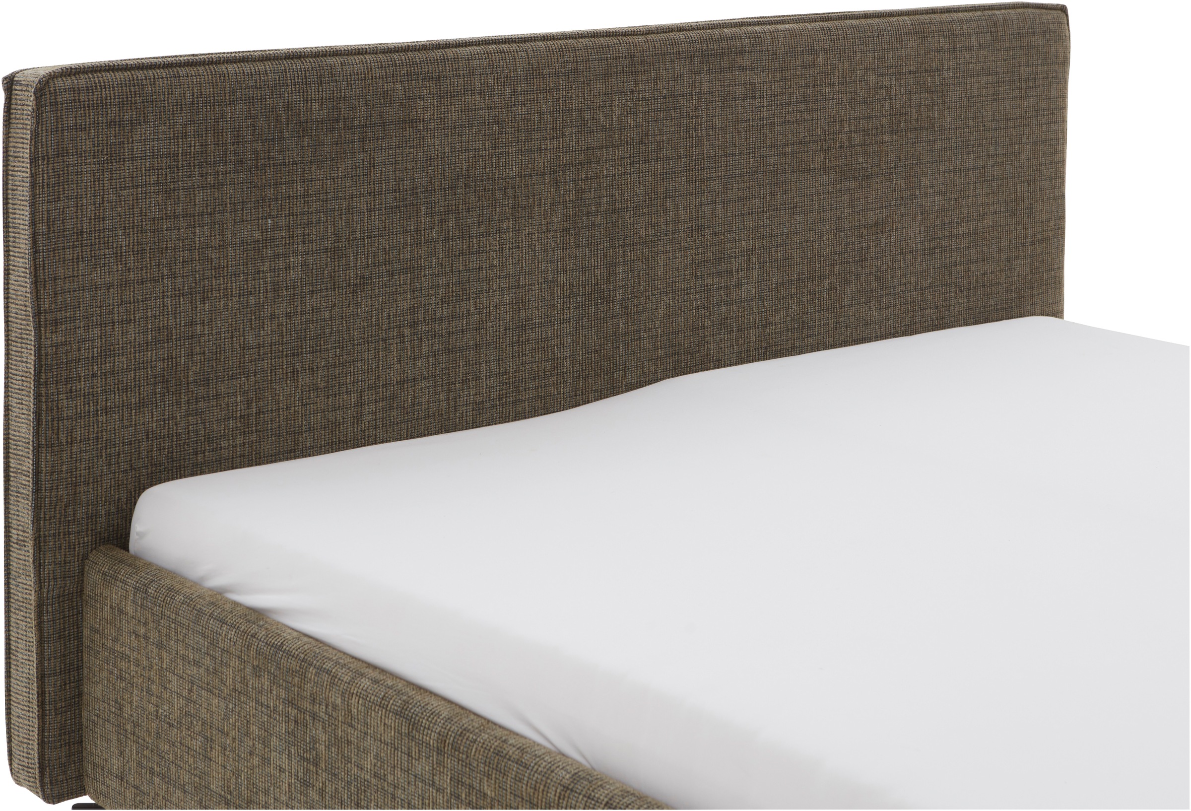 meise.möbel Polsterbett »Riva II«, mit schwarzen Metallfüssen, wahlweise mit Bettkasten