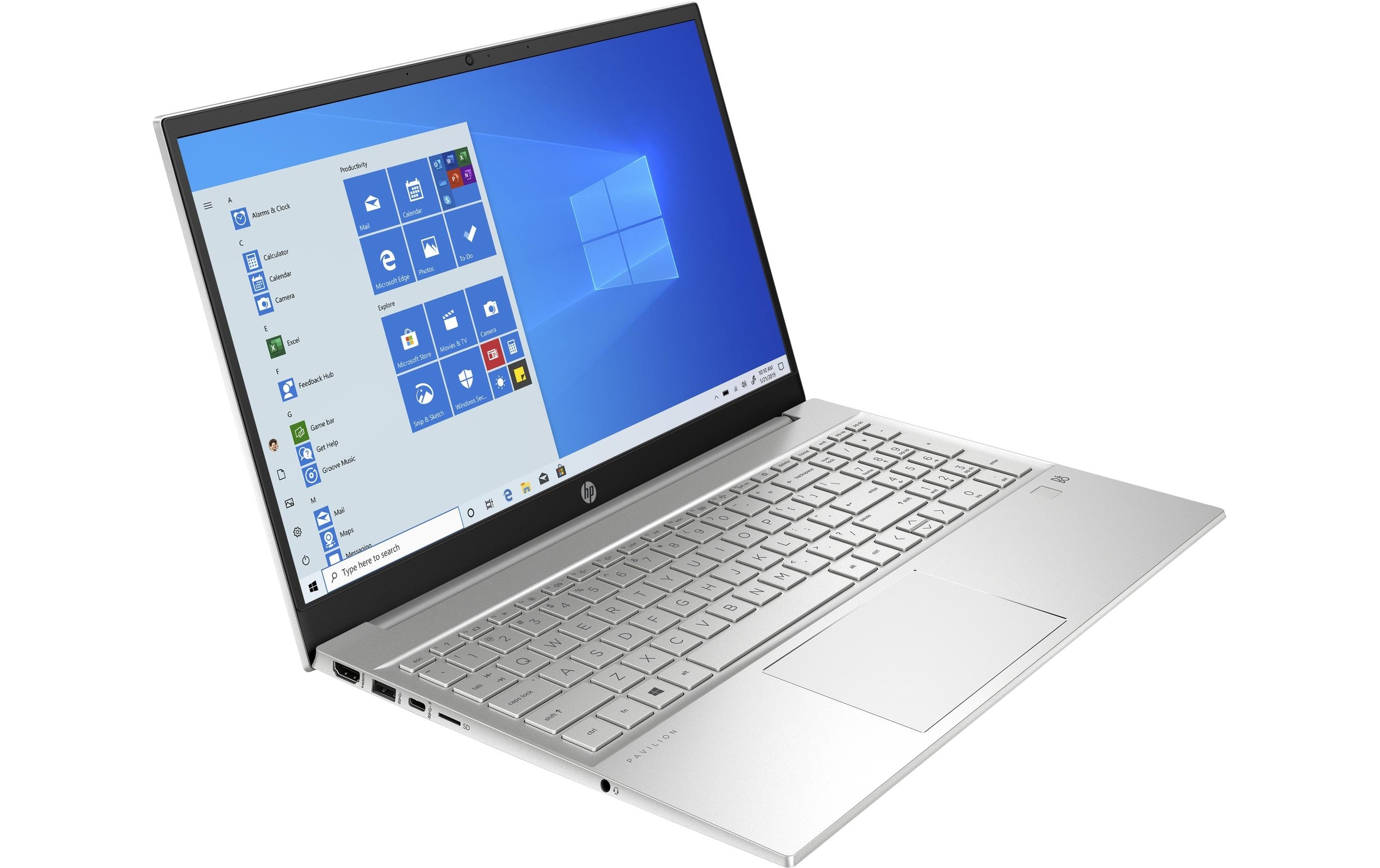 HP Business-Notebook »Pavilion 15-eh2648nz Si«, 39,46 cm, / 15,6 Zoll, AMD, Ryzen 7, Radeon, 512 GB SSD
