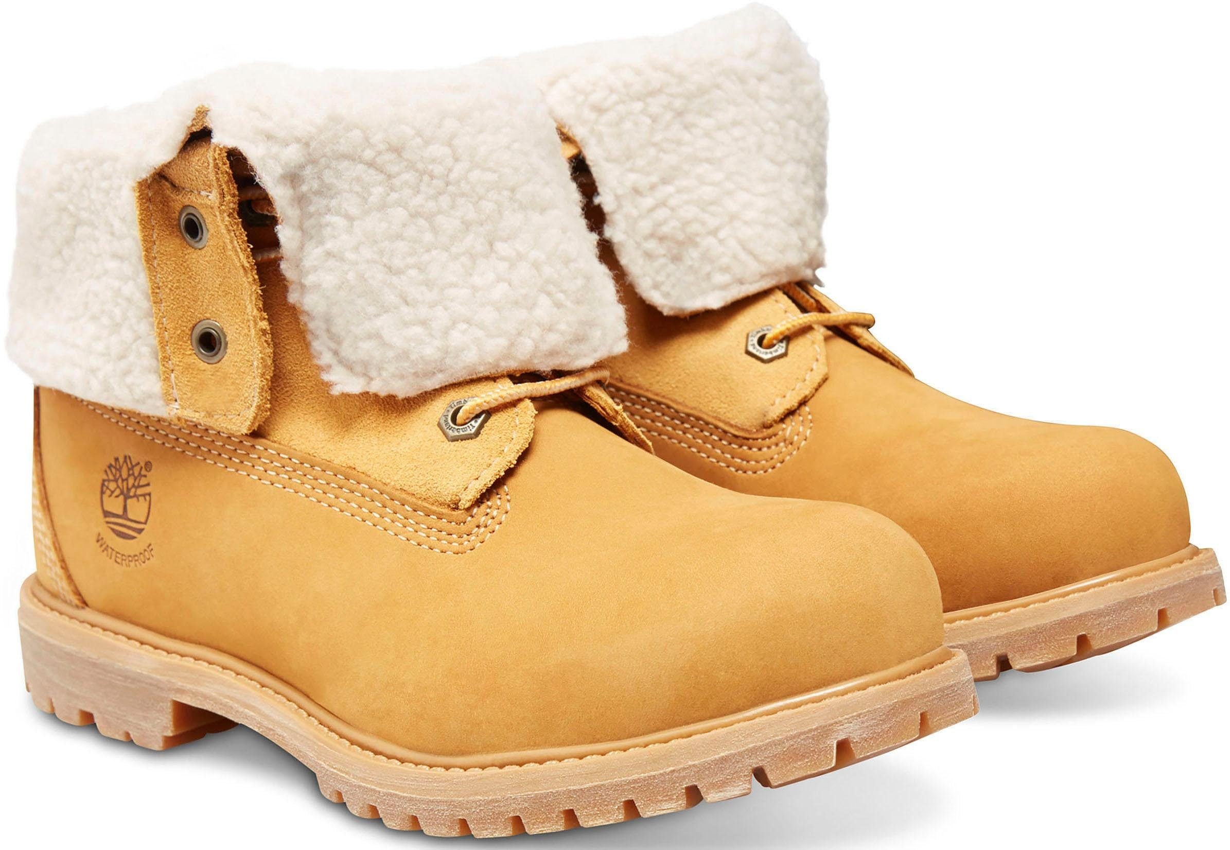 Image of Timberland Winterboots "TIMBERLAND AUTHENTICMID WARM LINED WATERPROOF BOOT" Snowboots, Winterstiefel, Winterschuhe, wasserdicht und gefüttert