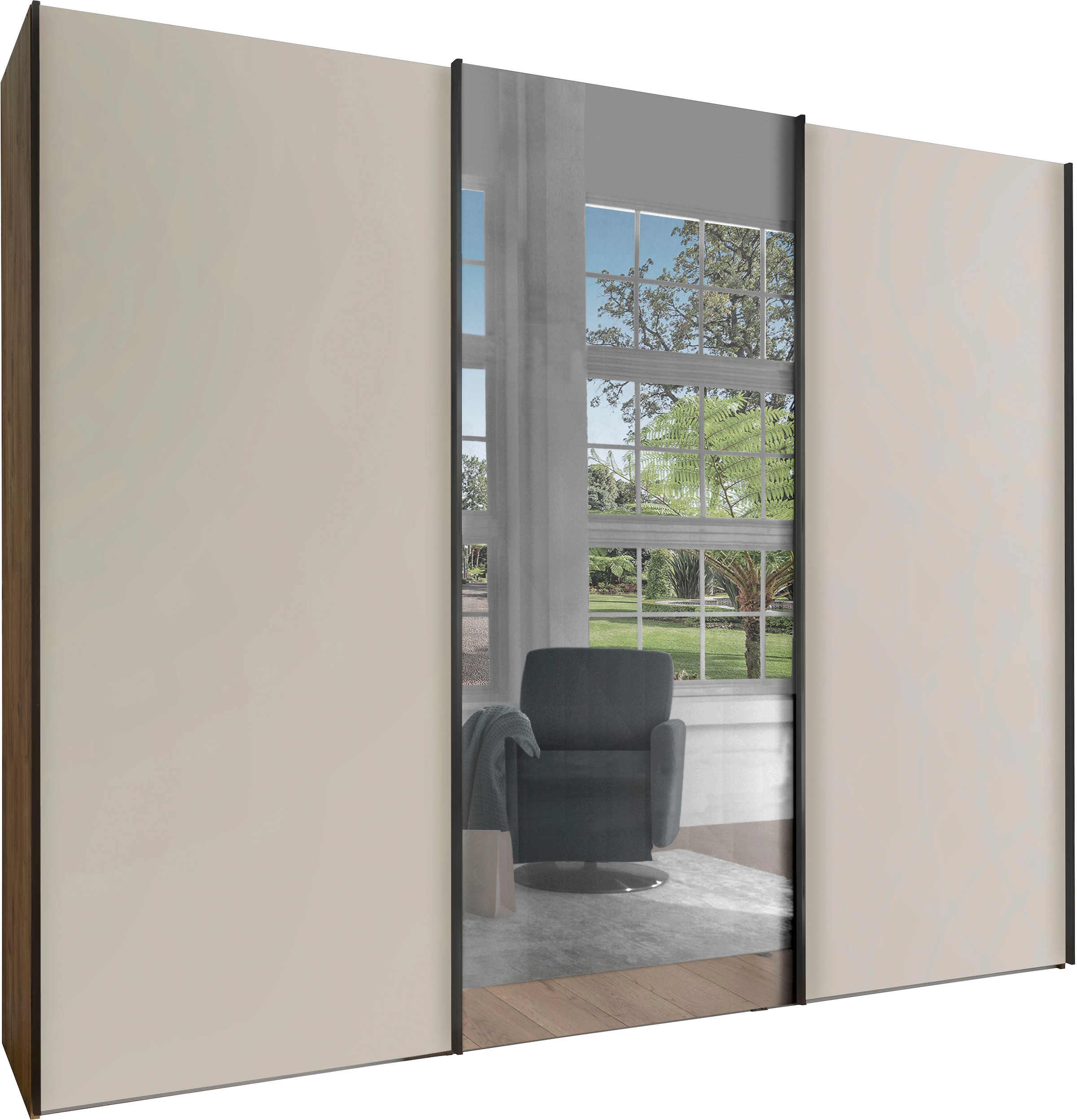 Image of WIEMANN Schwebetürenschrank "Monaco" hochwertige Beschläge