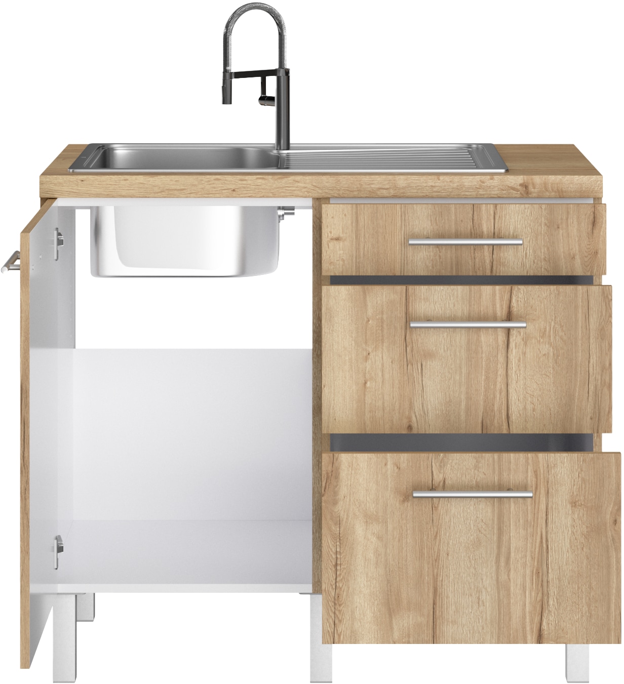 OPTIFIT Kitchenette »Lilly« Breite 100 cm
