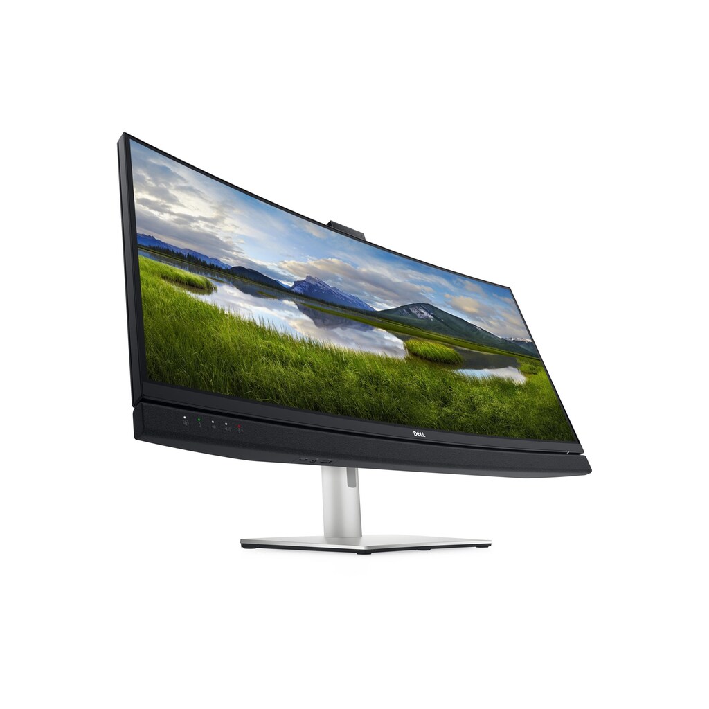 Dell Curved-LED-Monitor »34 C3422WE mit Webcam«, 86,37 cm/34,1 Zoll, 3440 x 1440 px, UWQHD, 8 ms Reaktionszeit, 60 Hz