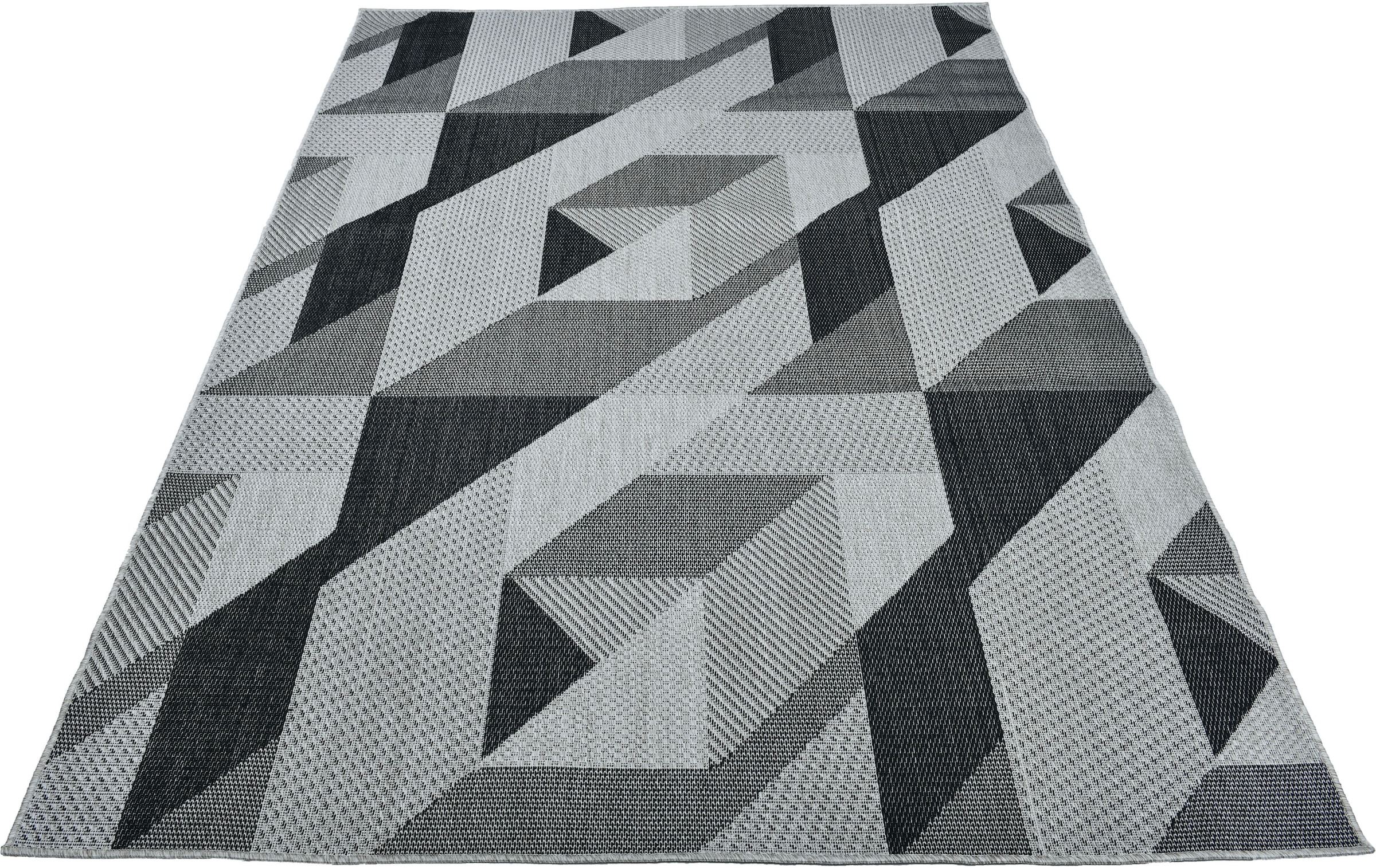 Teppich »Borfin«, rechteckig, mit geometrischem Muster, schmutzabweisend, In- und...
