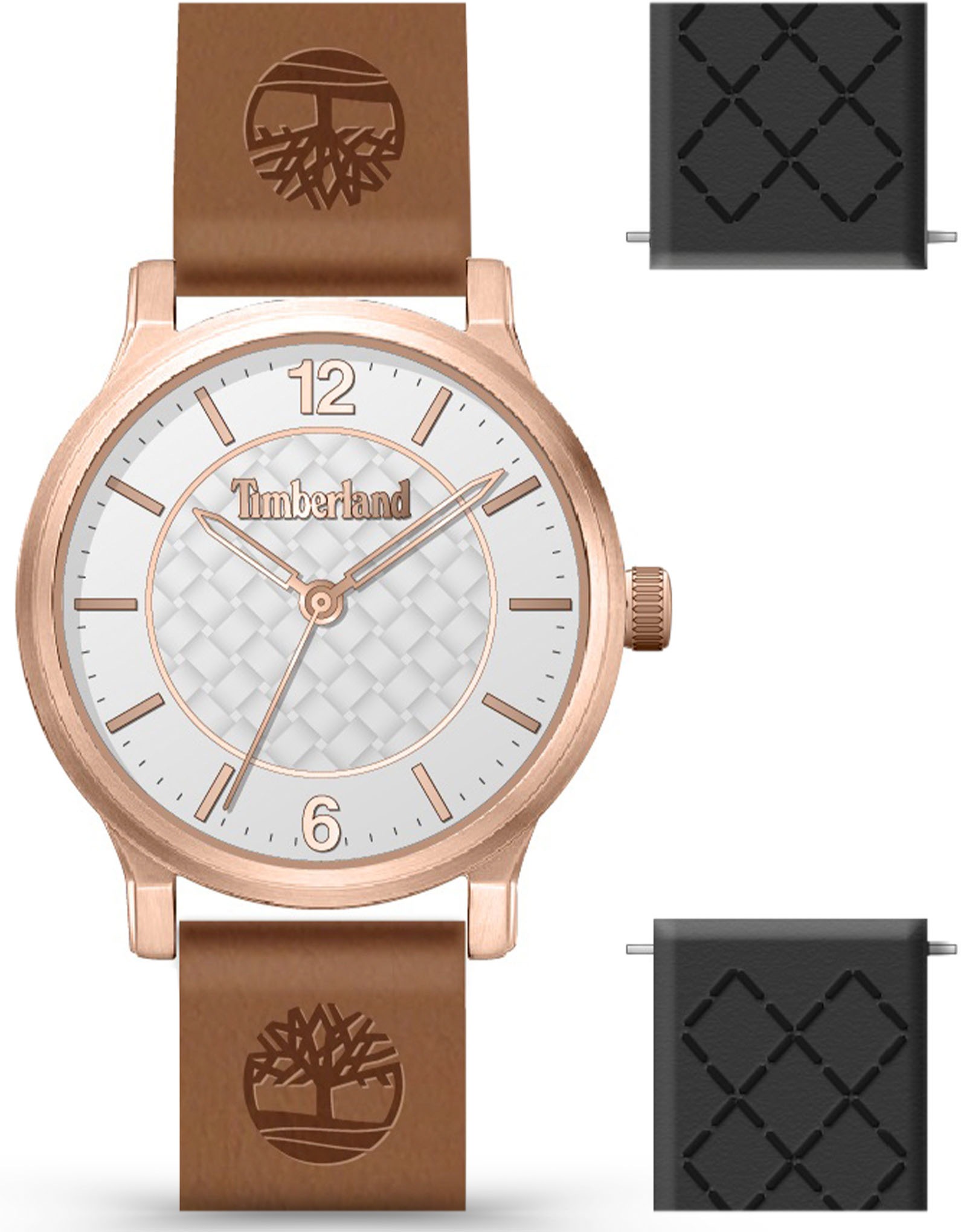 Image of Timberland Quarzuhr »TRAILMARK, TDWLA2104501«, (Set, 2 tlg., zweites Band für die Uhr) bei Ackermann Versand Schweiz