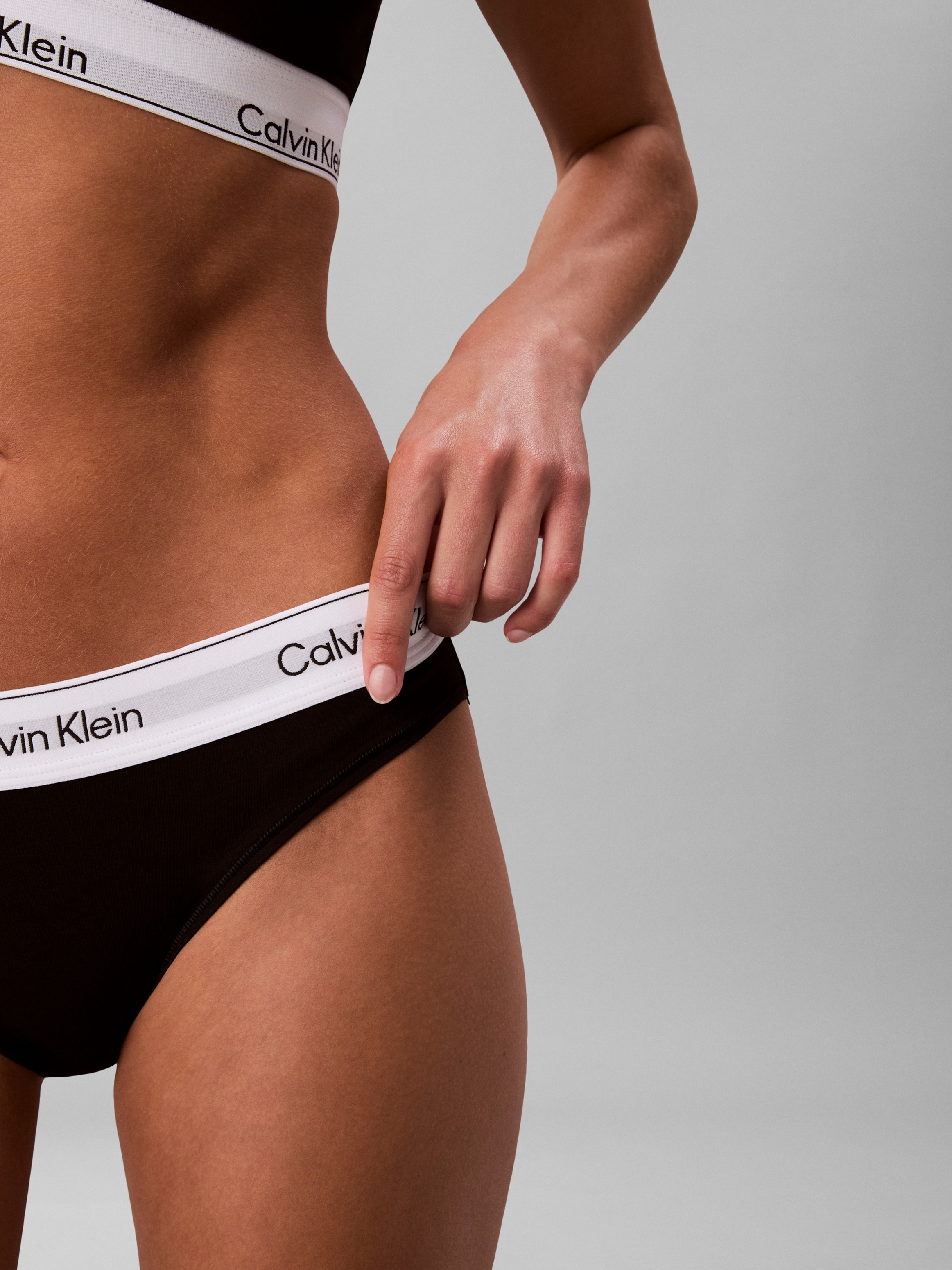 Calvin Klein Underwear Slip de bikini »MODERN COTTON« mit breitem Bündchen