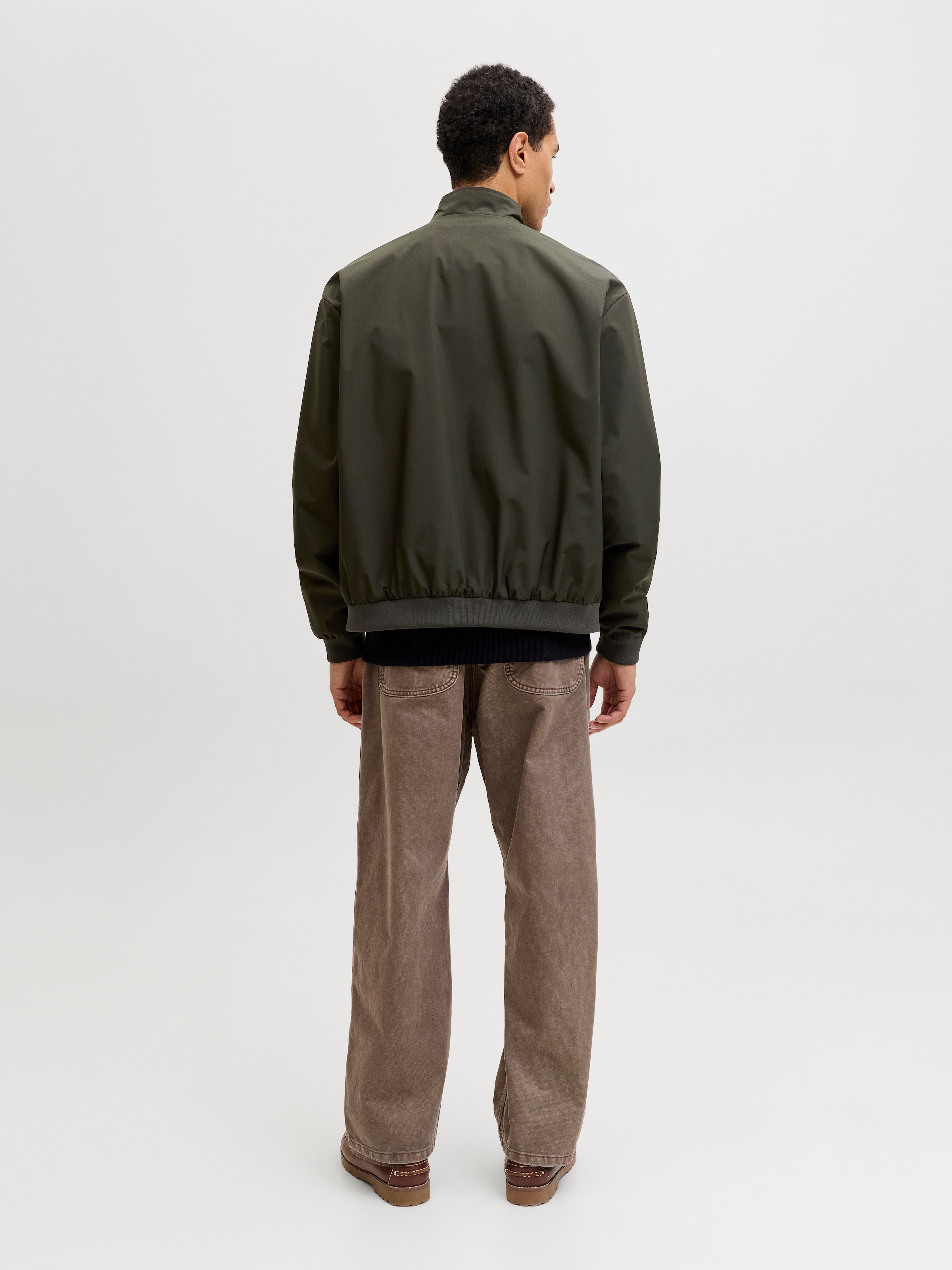 Jack & Jones Veste bomber »JJECHARGE STAND COLLAR BOMBER NOOS« mit Stehkragen