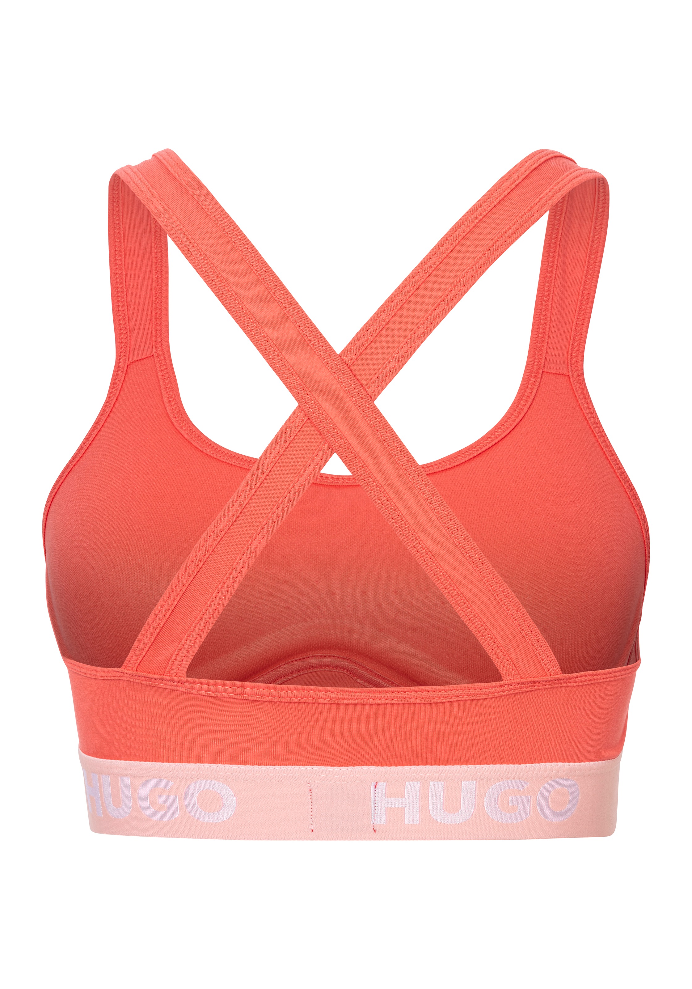 HUGO Underwear Bralette-BH »BRALETTE PADDED SPOR«, mit HUGO Logo auf dem Bund