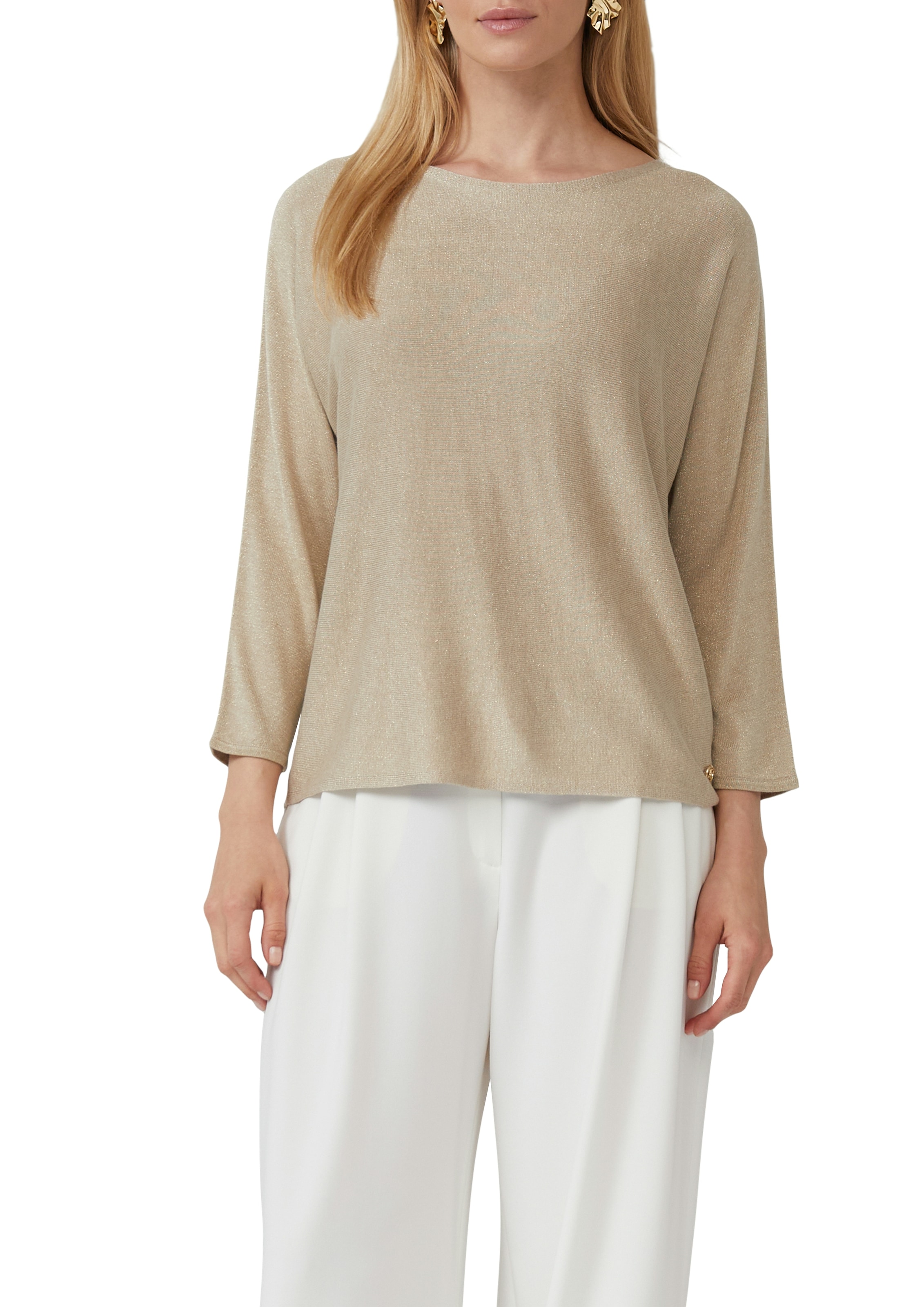 Image of s.Oliver BLACK LABEL Strickpullover mit Glitzergarn