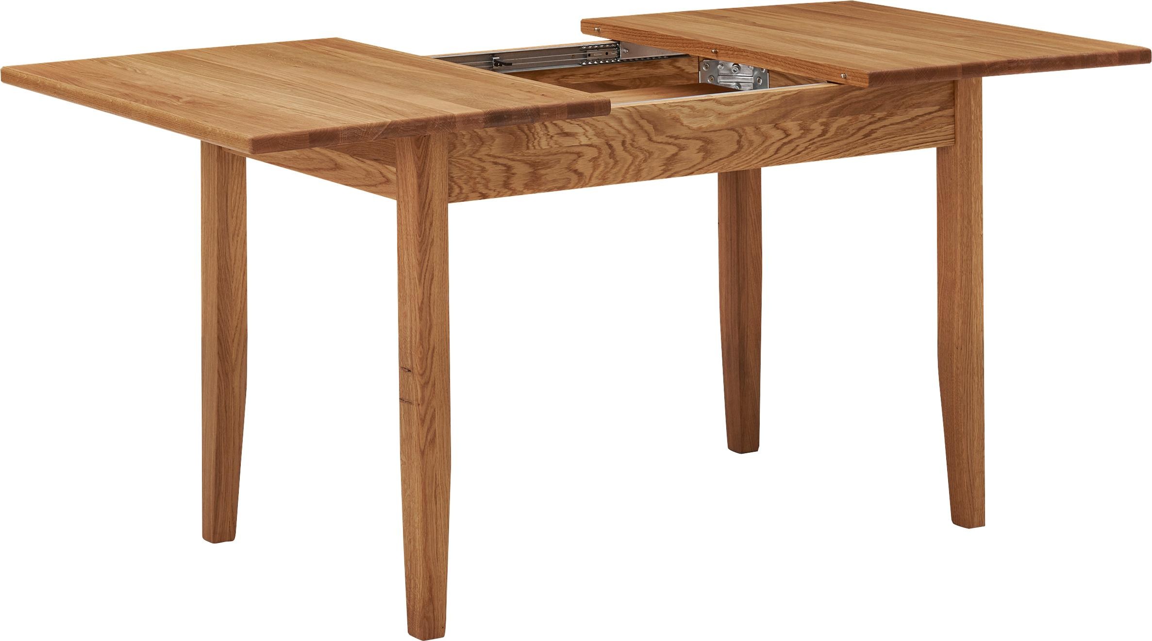 massivline&more Ensemble de bancs d'angle »Königsee« Ensemble, 4 cuis tlg. Banquette d'angle réversible, banquette d'angle avec coffre, avec extension 120 (160) cm