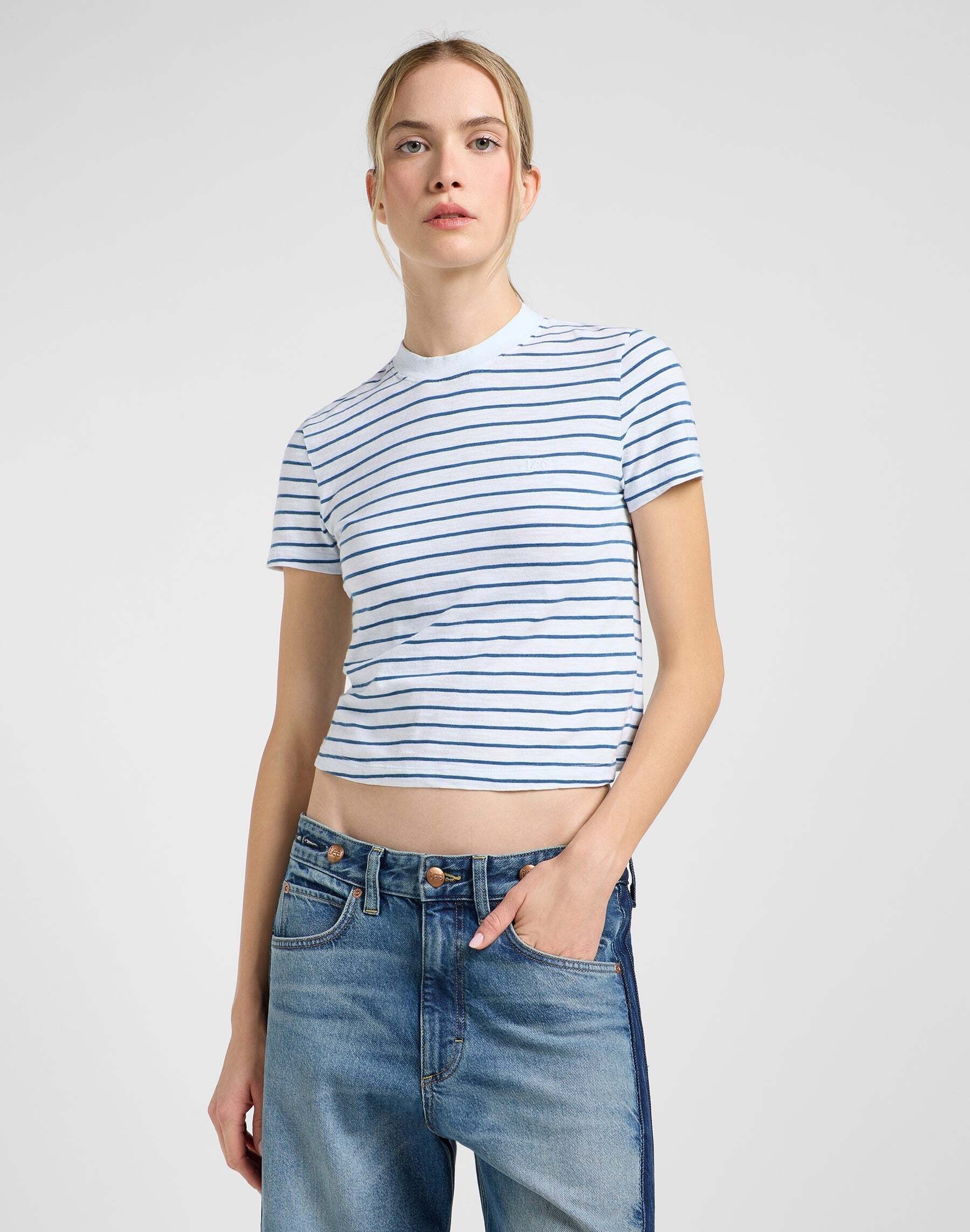 Image of Lee T-Shirt "Lee T-Shirt Cropped Tee"