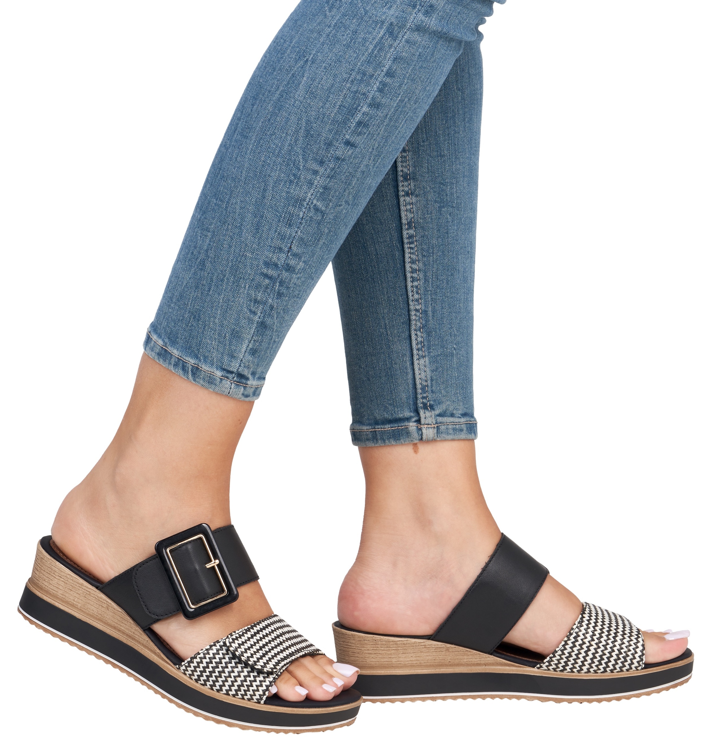 Remonte  , Keilabsatz, Sommerschuh, Bequemschuh mit Softfussbett