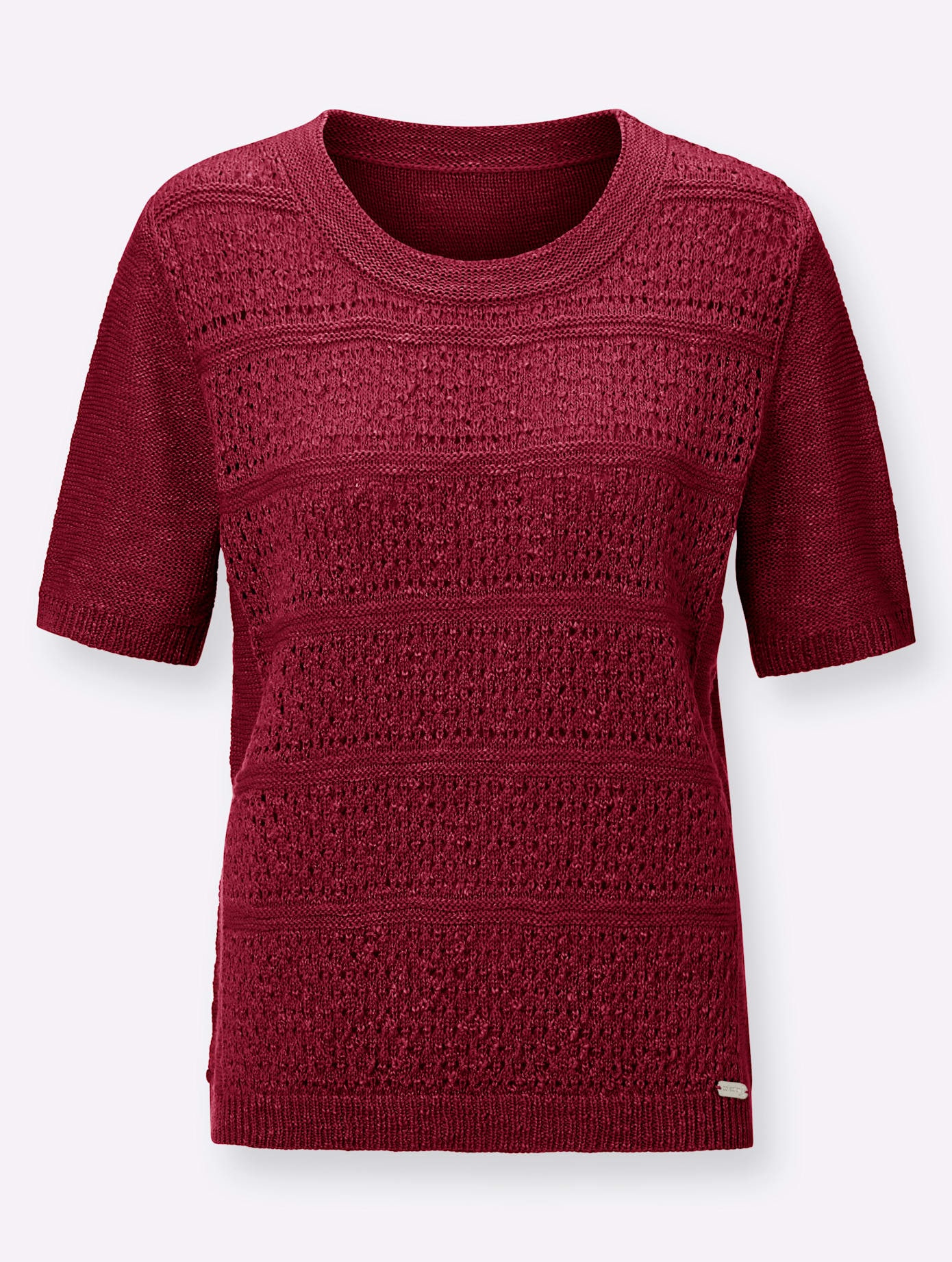 Casual Looks Kurzarmpullover »Pullover«