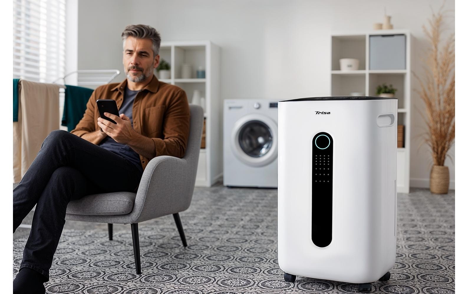   Déshumidificateur d'air »Dry Mate Pro 40 m²« Entfeuchtung 20 l/Tag Tank 6,5 l Leistungsaufnahme Betrieb: 420W