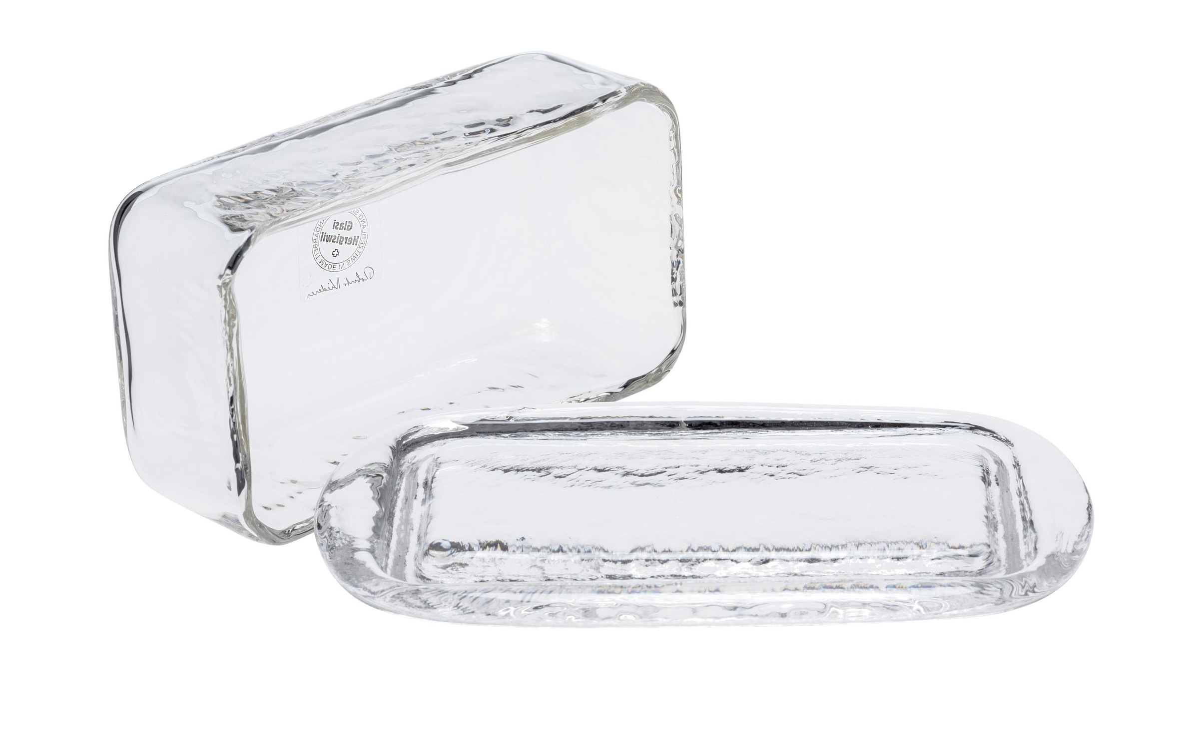 Image of Glasi Hergiswil Butterdose "Burriera"