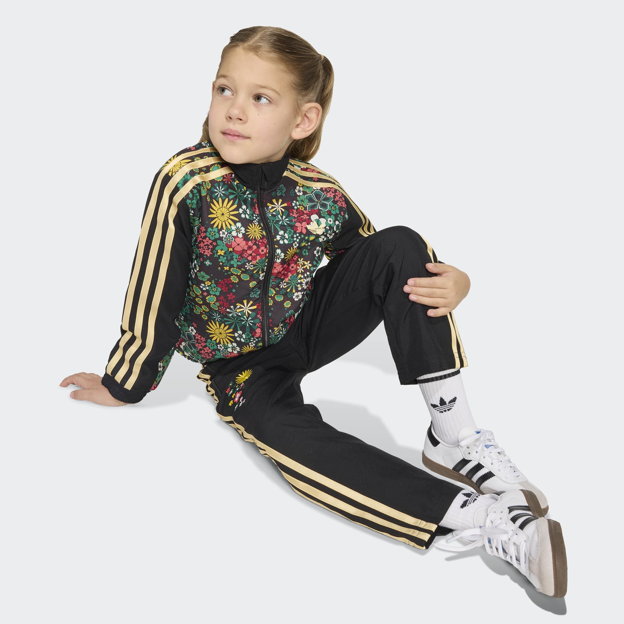 Image of adidas Originals Trainingsanzug "WOVEN TS" 2 tlg. adidas Originals x Liberty London Collaboration