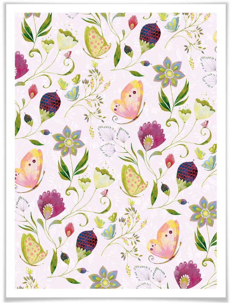 Image of Wall-Art Poster »Märchen Wandbilder Sommerwind«, Schriftzug, (1 St.), Poster, Wandbild, Bild, Wandposter bei Ackermann Versand Schweiz