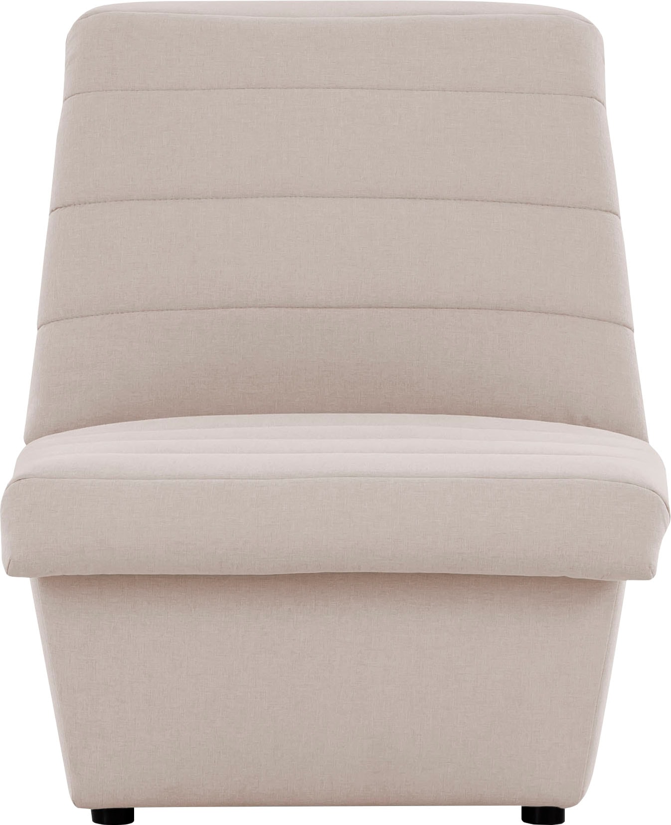 LOOKS by Wolfgang Joop Fauteuil »LOOKS VIII« Quersteppung, ohne Armlehnen, in zwei verschiedenen Grössen
