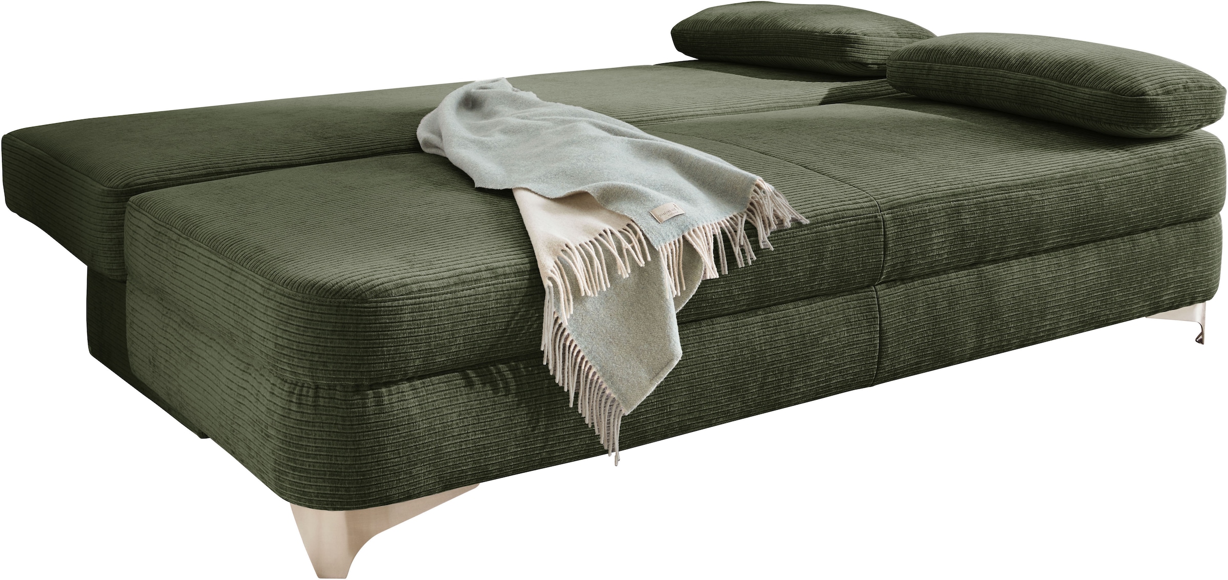 Jockenhöfer Gruppe Schlafsofa »Noah, B: 202 cm, Liegefl.154x202 cm« mit Schlaffunktion & Bettkasten