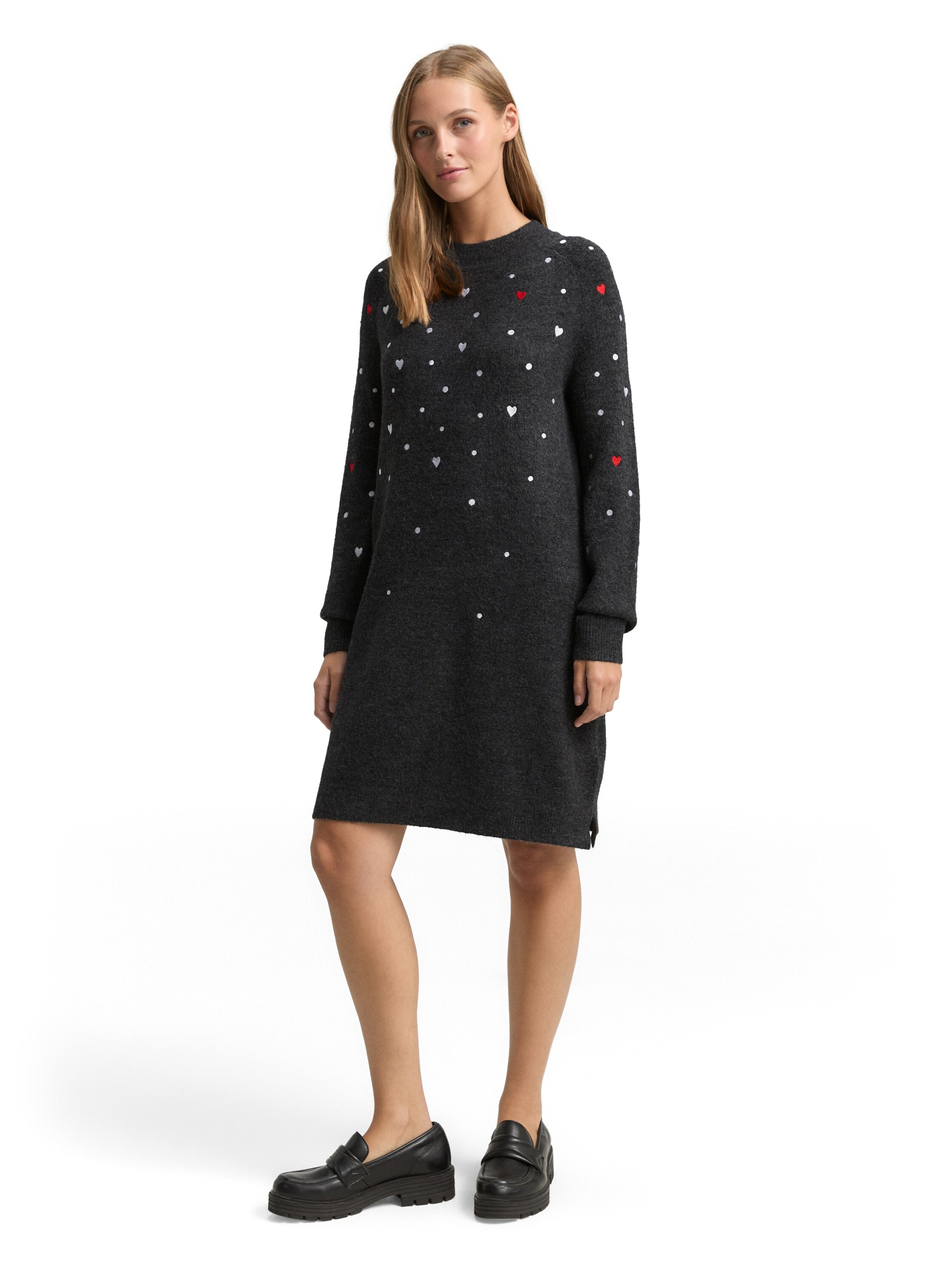 TOM TAILOR Denim Minikleid mit Stickereien