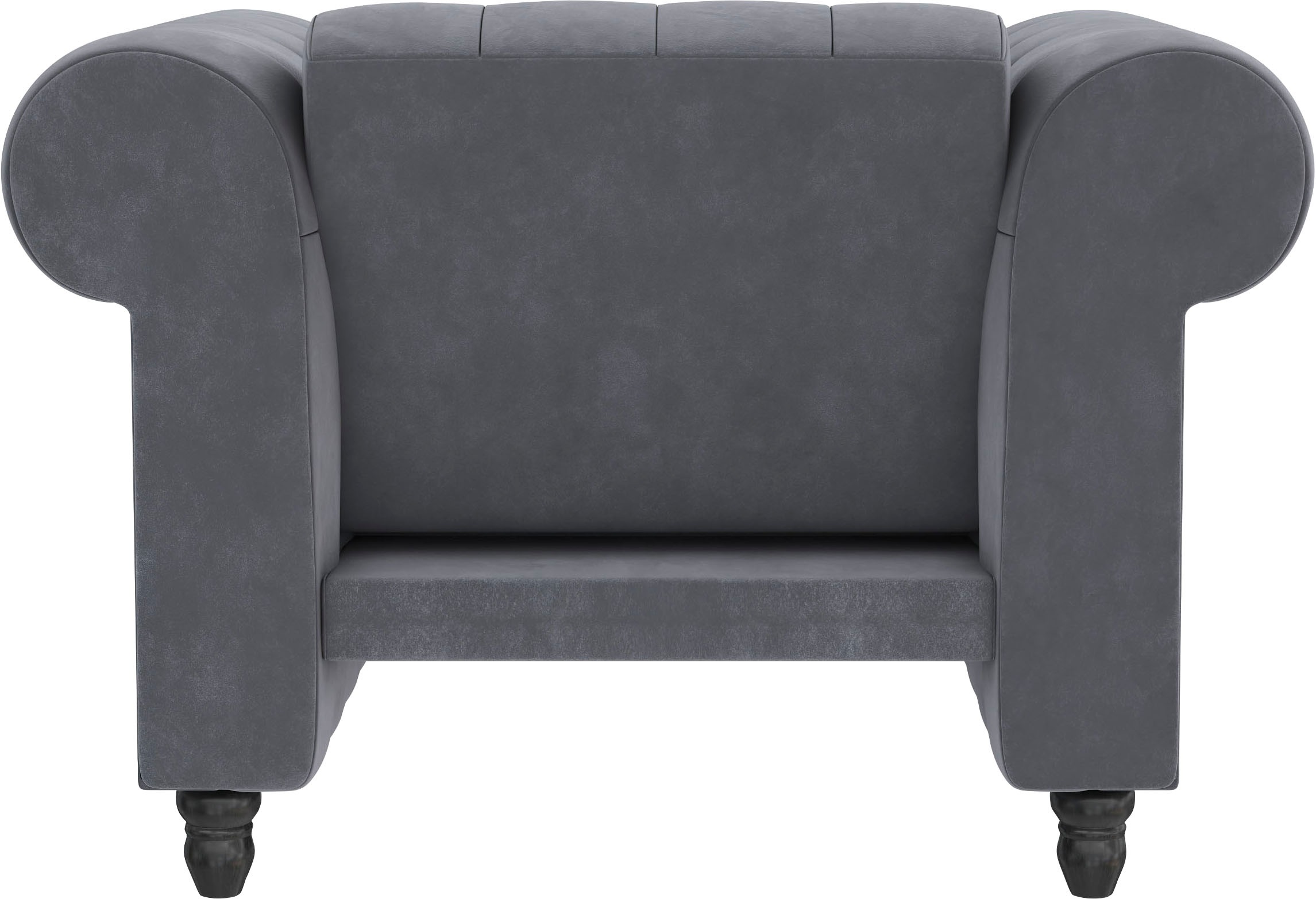Dorel Home Chesterfield-Sessel »Felix«, mit Rückenlehne 3-fach verstellbar, Beine Massivholz, Sitzhöhe 46 cm