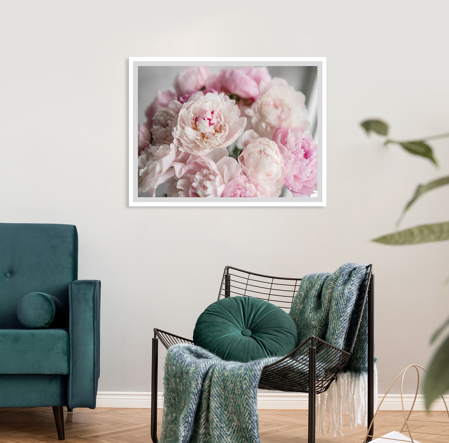 Image of queence Bild "Amalia" Blumen Foto Kunst Pflanzen Pflanzenbilder gerahmt, Rosen