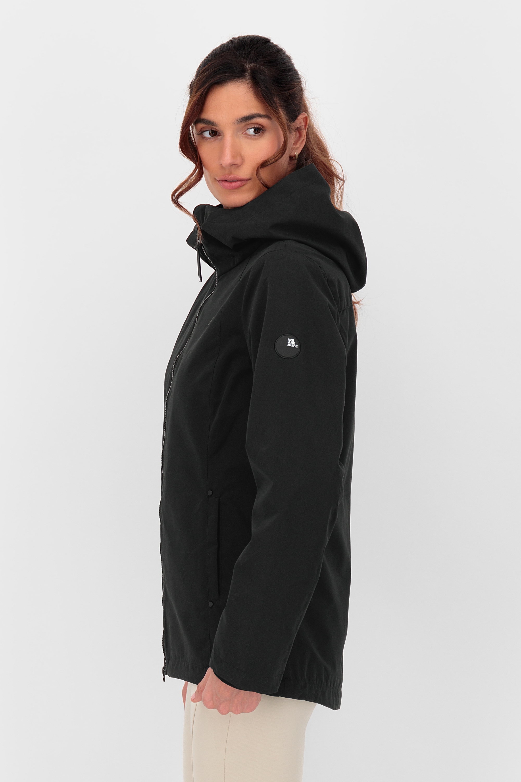 Alife & Kickin Veste softshell »KANAAKA« mit Kapuze