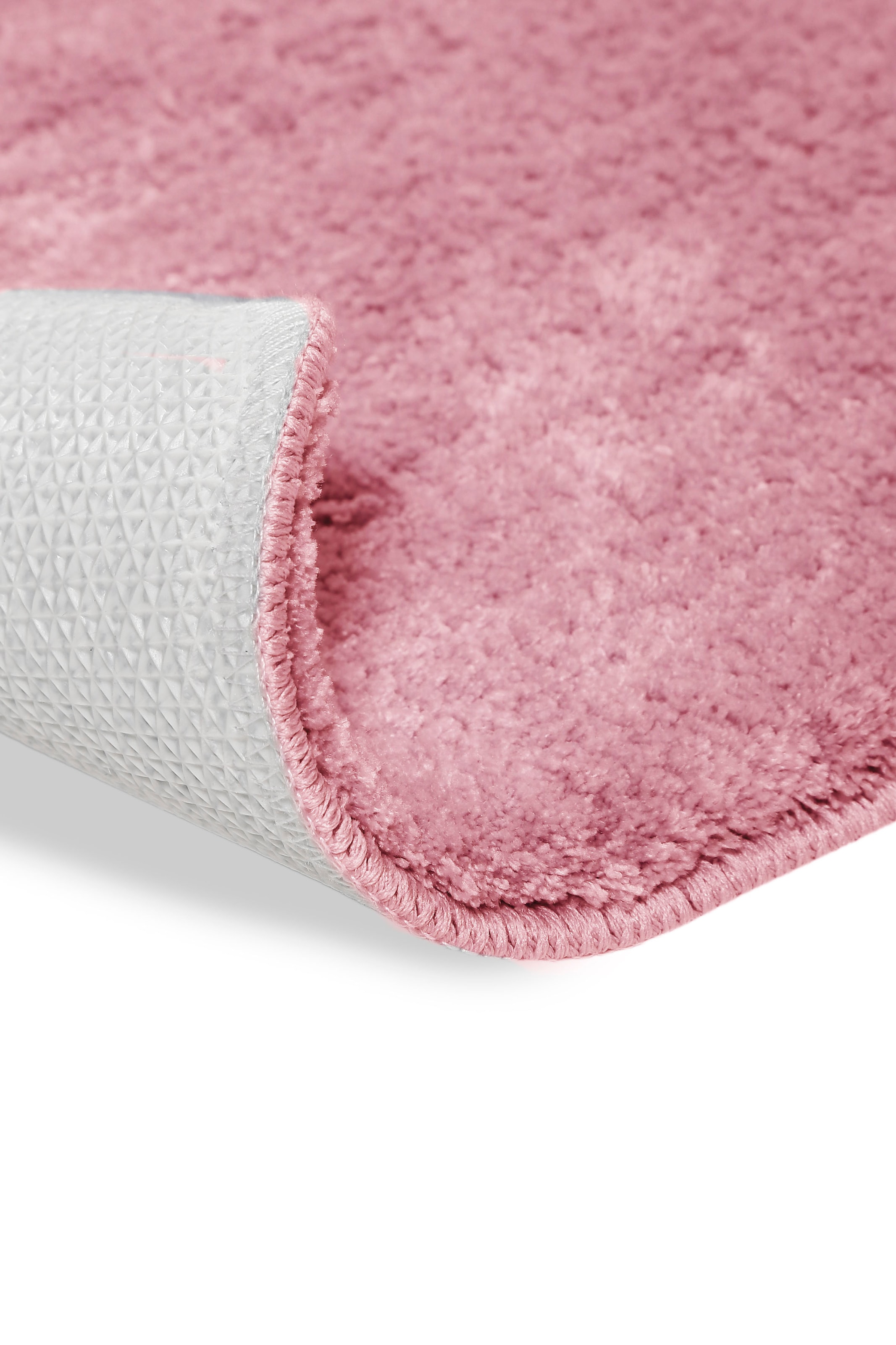 Wecon home Basics Badematte »Joris«, rutschhemmend beschichtet, strapazierfähig, waschbar, viele Grössen, Badezimmerteppich, uni