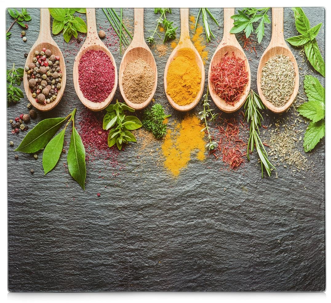 Zeller Present Herd-Abdeckplatte »SPICES«, aus ESG-Sicherheitsglas hergestellt