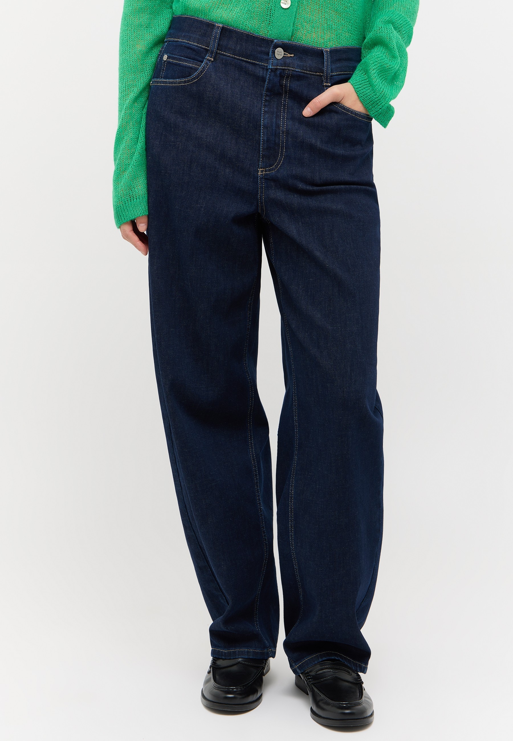 Image of ANGELS 5-Pocket-Jeans "ELVA" in modischer O-Shape Passform
