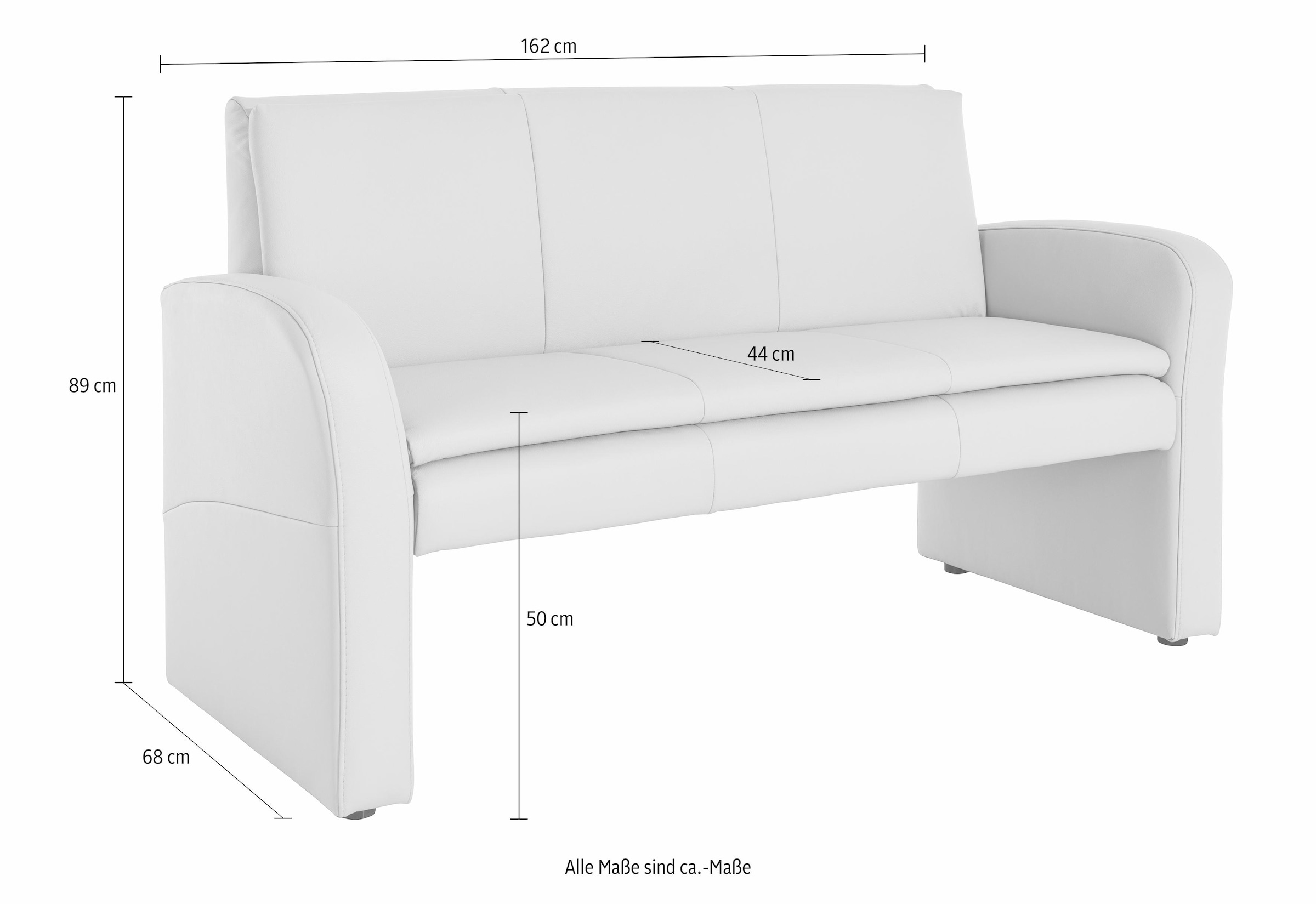 exxpo - sofa fashion Polsterbank »Cortado«, Frei im Raum stellbar