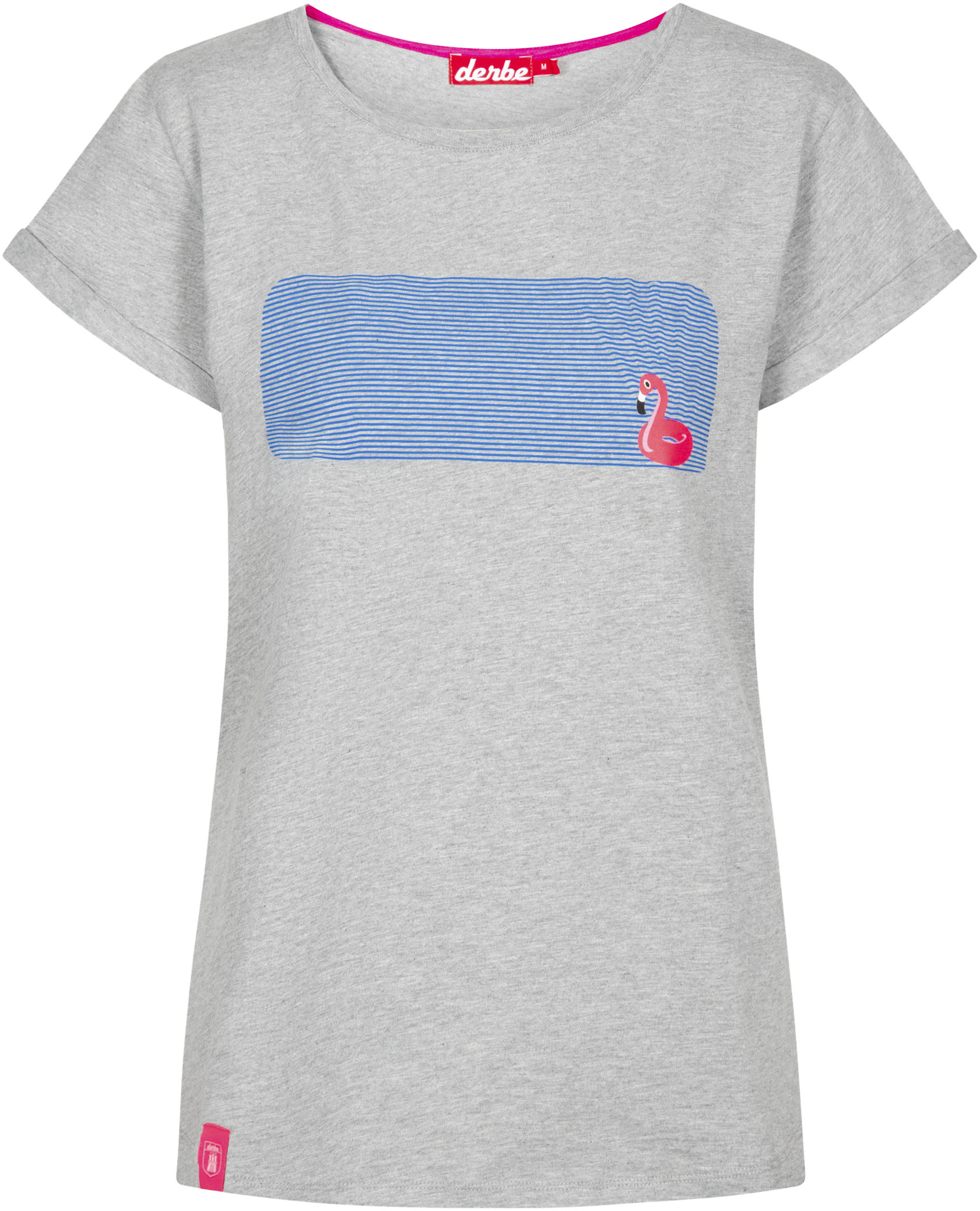 Image of Derbe T-Shirt »Flamingo«, mit "Flamingo" Print Design bei Ackermann Versand Schweiz