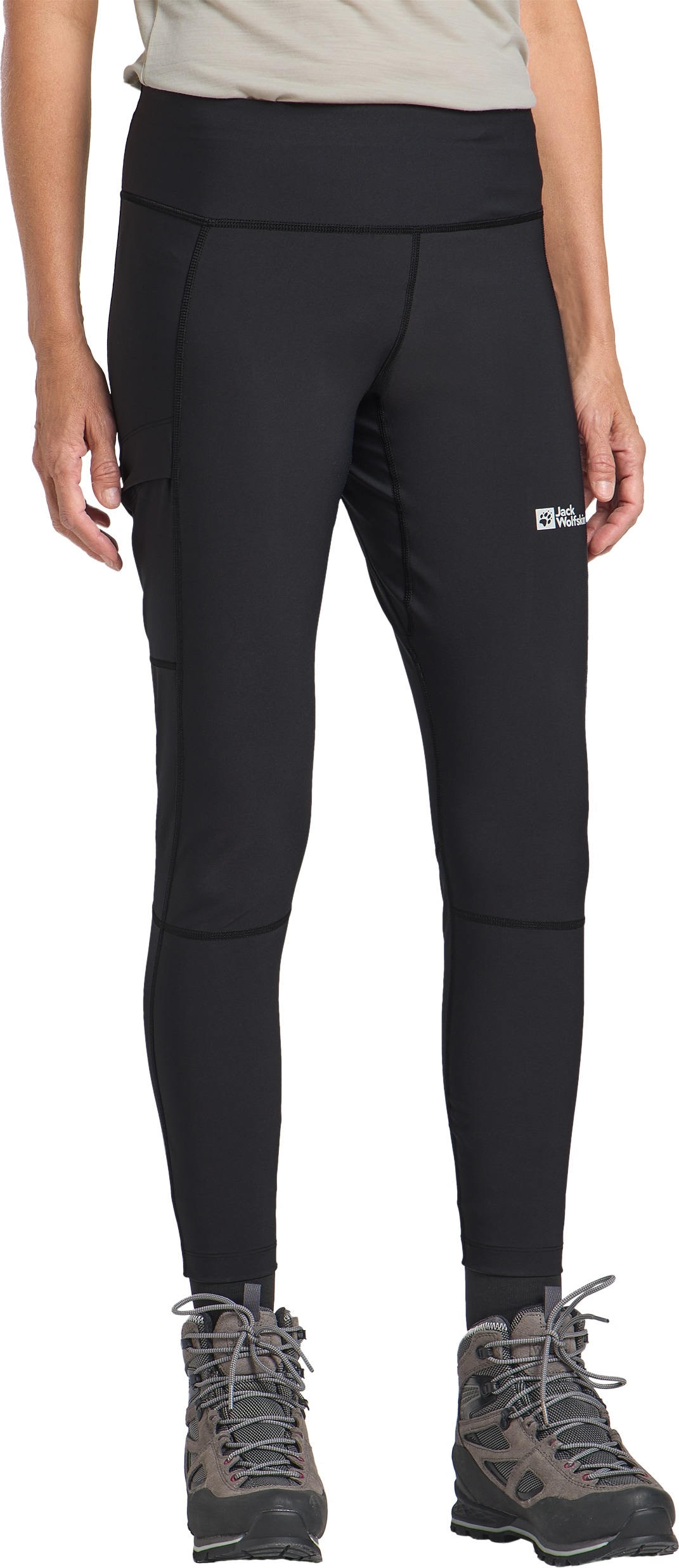 Image of Jack Wolfskin Sporthose "KAMMWEG TIGHTS W" Sporthose, eng anliegend, atmungsaktiv