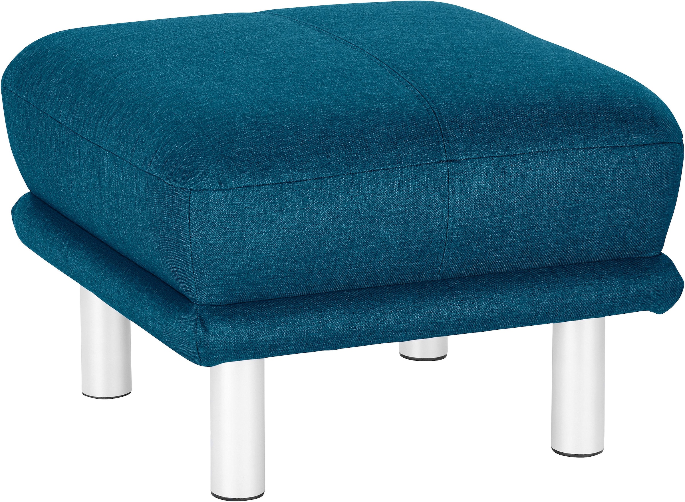 Image of TRENDMANUFAKTUR Hocker "Cecilia II, modern und elegant, B/T 66/66cm"