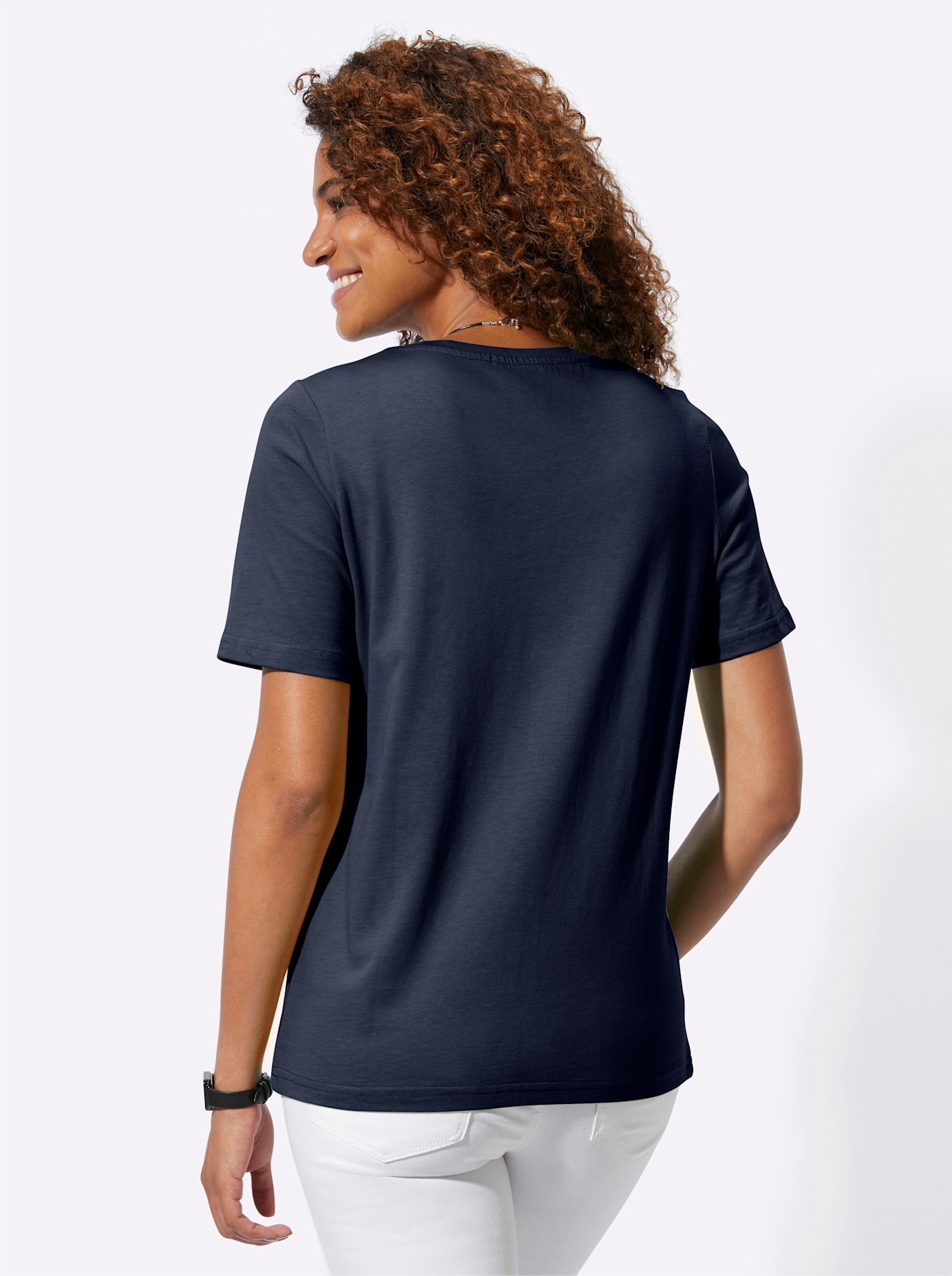 Casual Looks Rundhalsshirt »Shirt«, (1 tlg.)