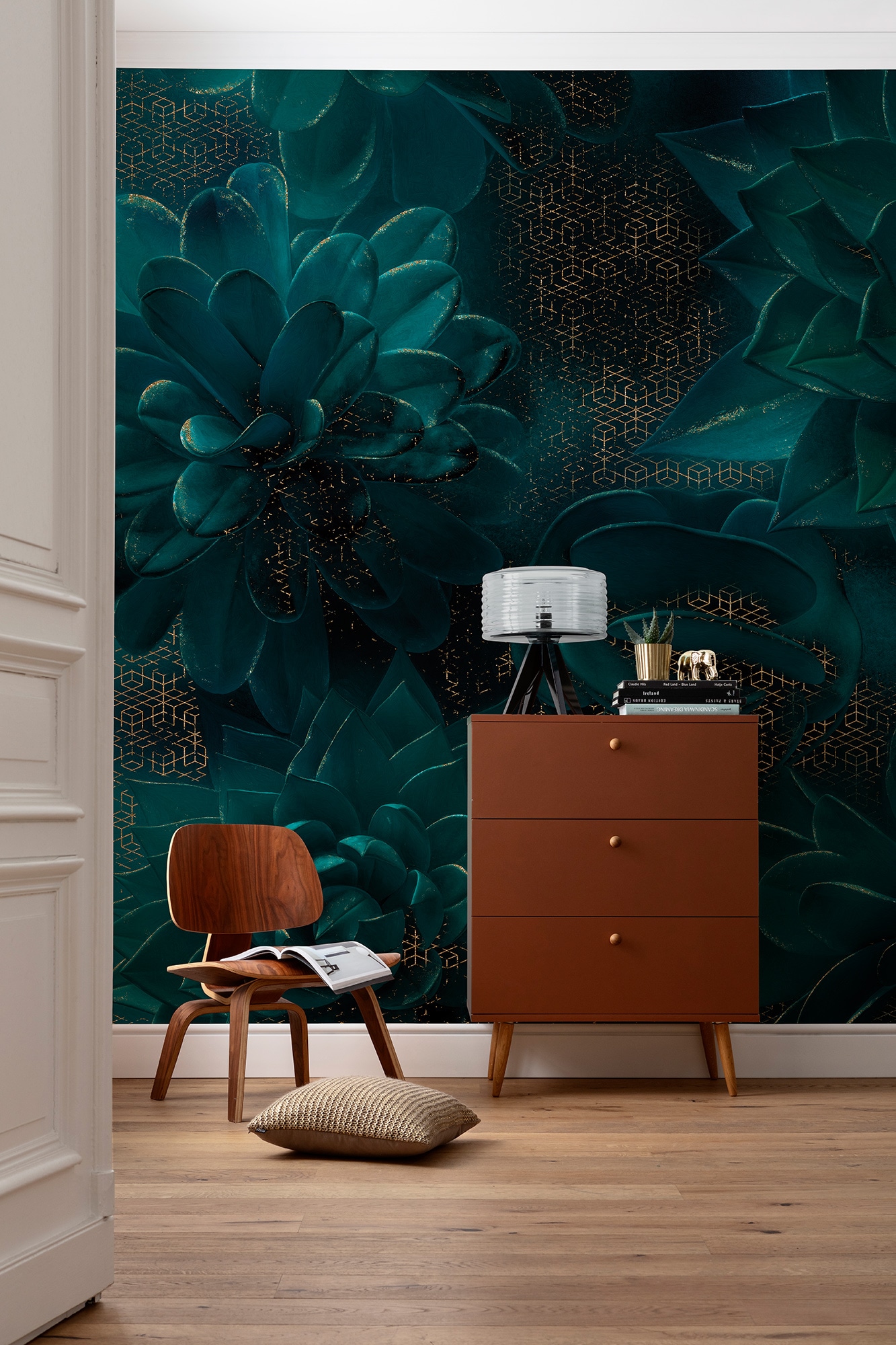 Image of Komar Fototapete "Ombres" bedruckt glatt 350 x 250 cm (Breite x Höhe) - Tapete, Vlies, Wohnzimmer, Schlafzimmer