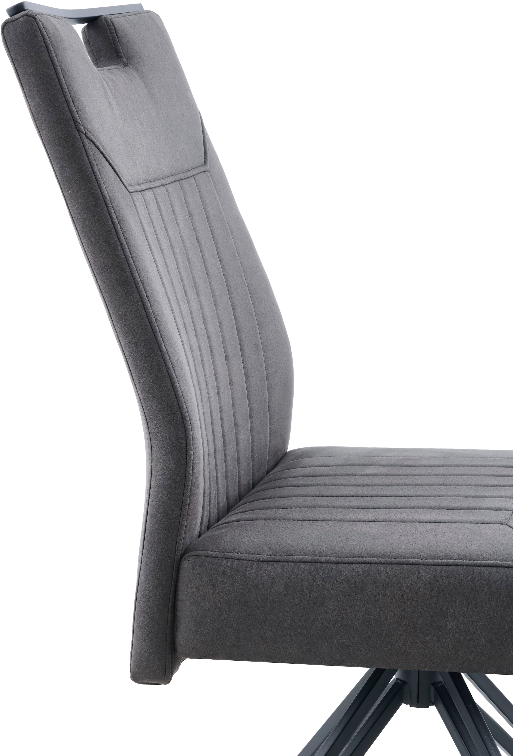 HELA Chaise à 4 pieds »MAGGY« () 1 cuisXXL Sitzbreite, 360° drehbar, V-Fuss, Federkorb, 200kg belastbar
