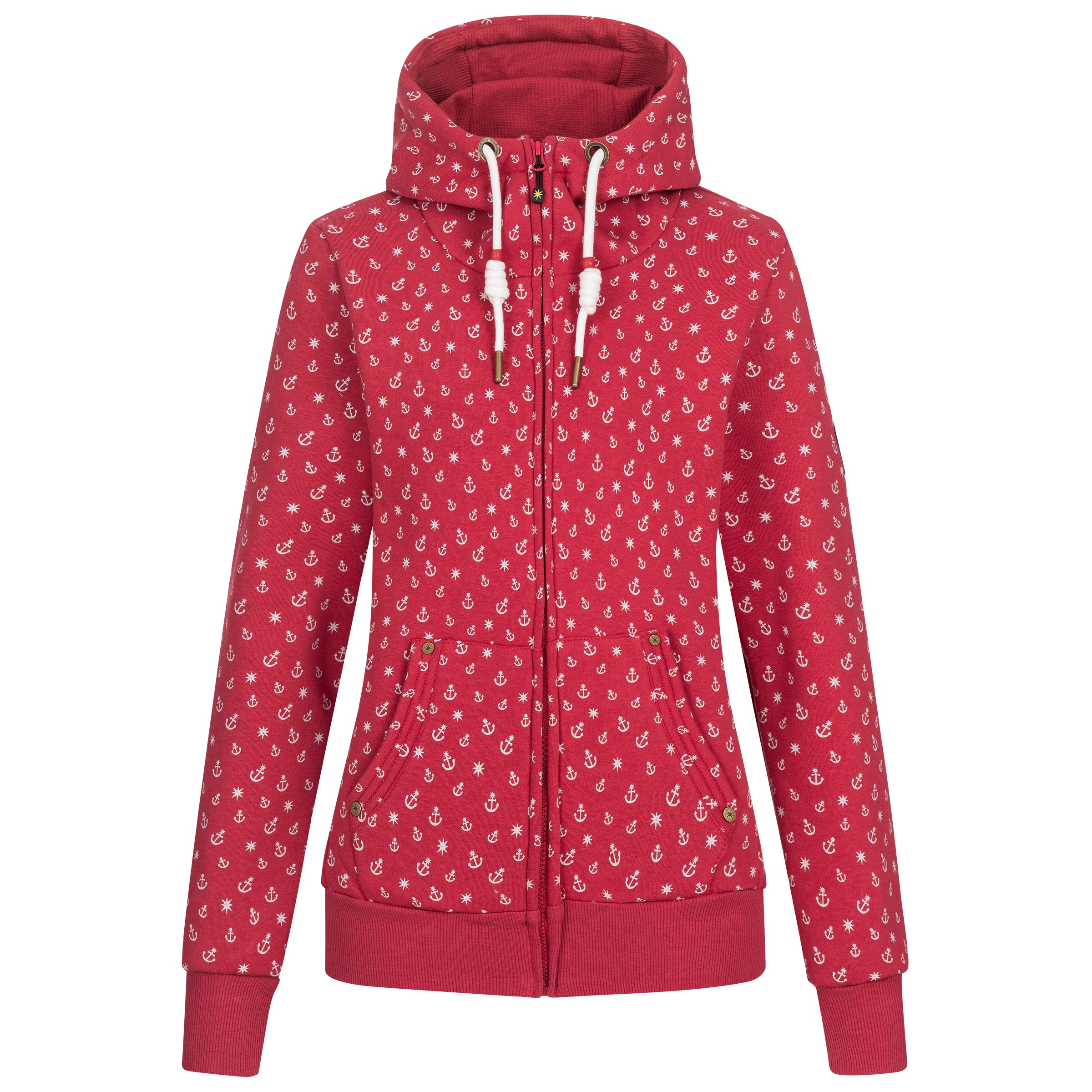 DEPROC Active Kapuzensweatshirt »ANCHORAGE Women«, in lässigem Oversized-Schnitt