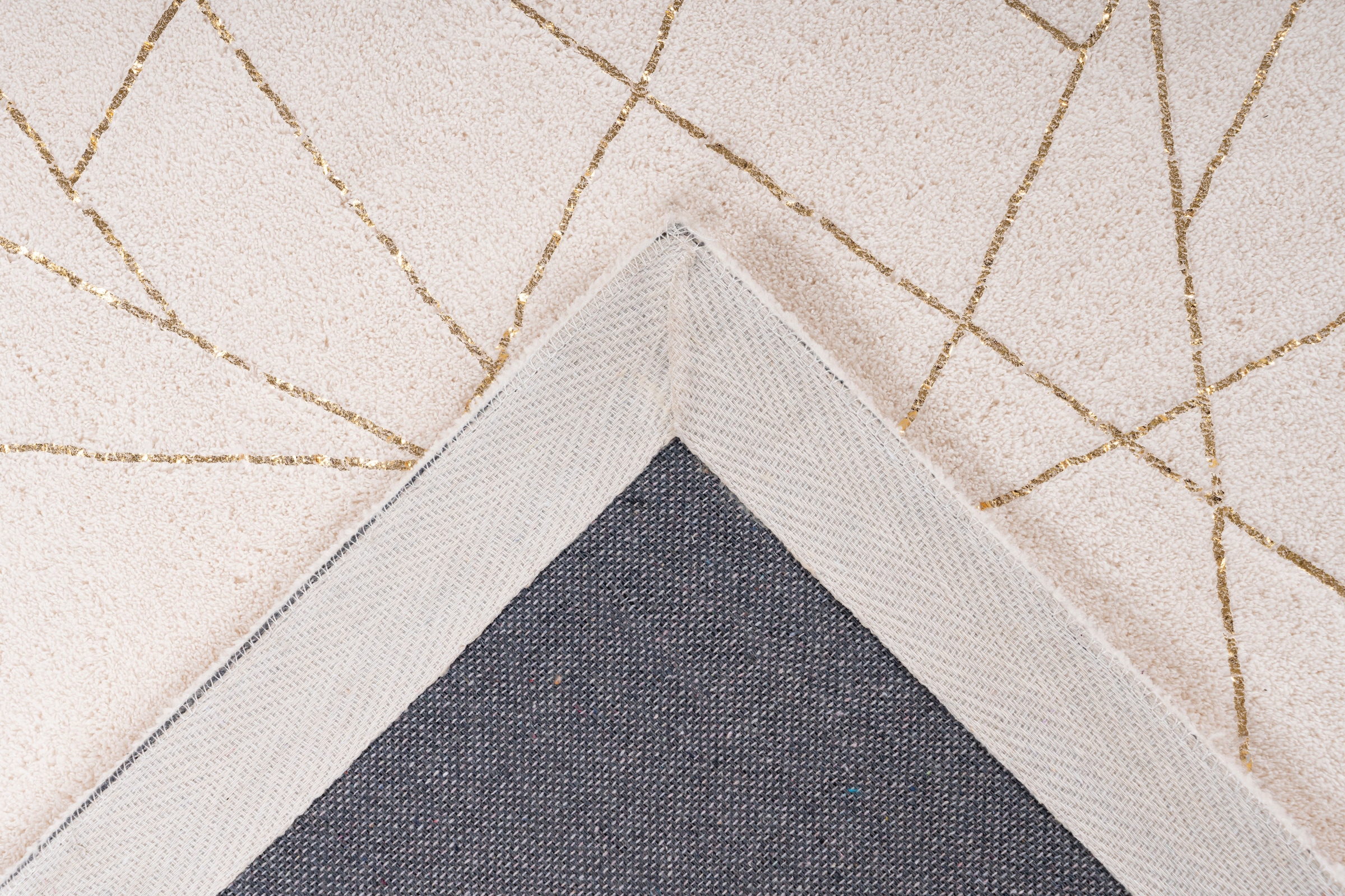 me gusta Tapis »Bijou 125« Rectangulaire 20 mm Höhe effet brillant, poil doux, salon, chambre