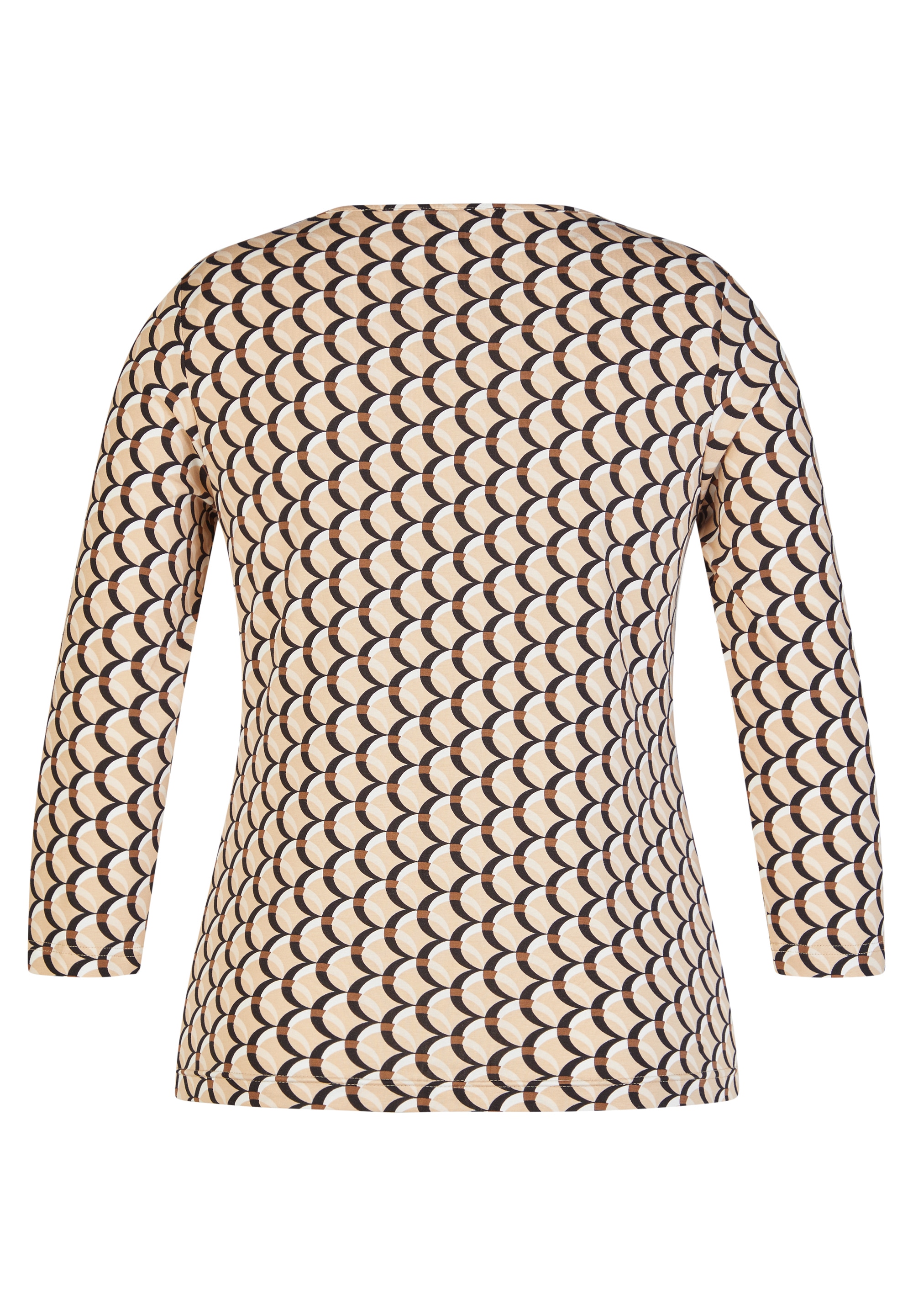 Rabe T-shirt à manches 3/4 mit All-Over Print