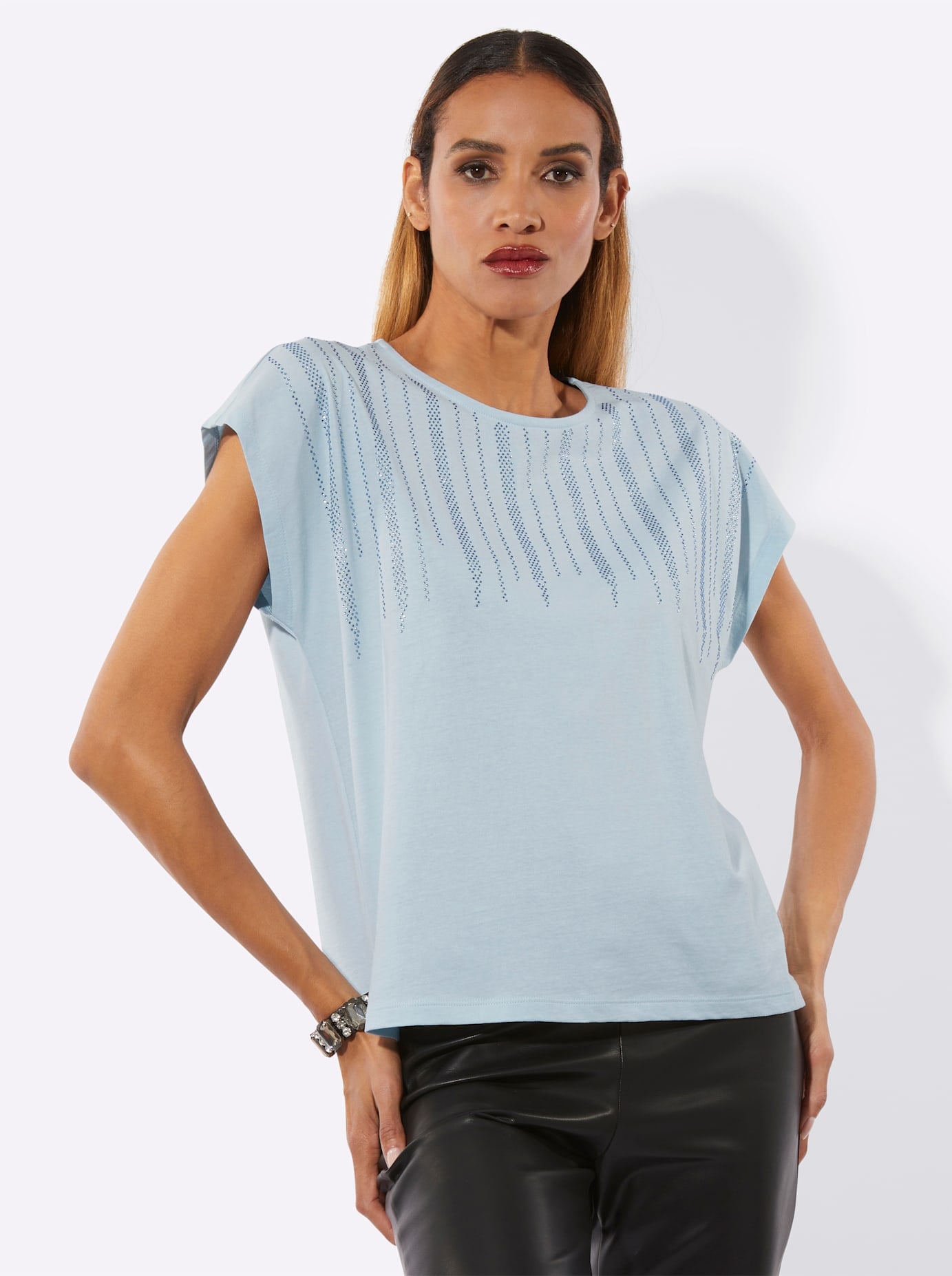 creation L Rundhalsshirt "Rundhals-Shirt" 1 tlg.