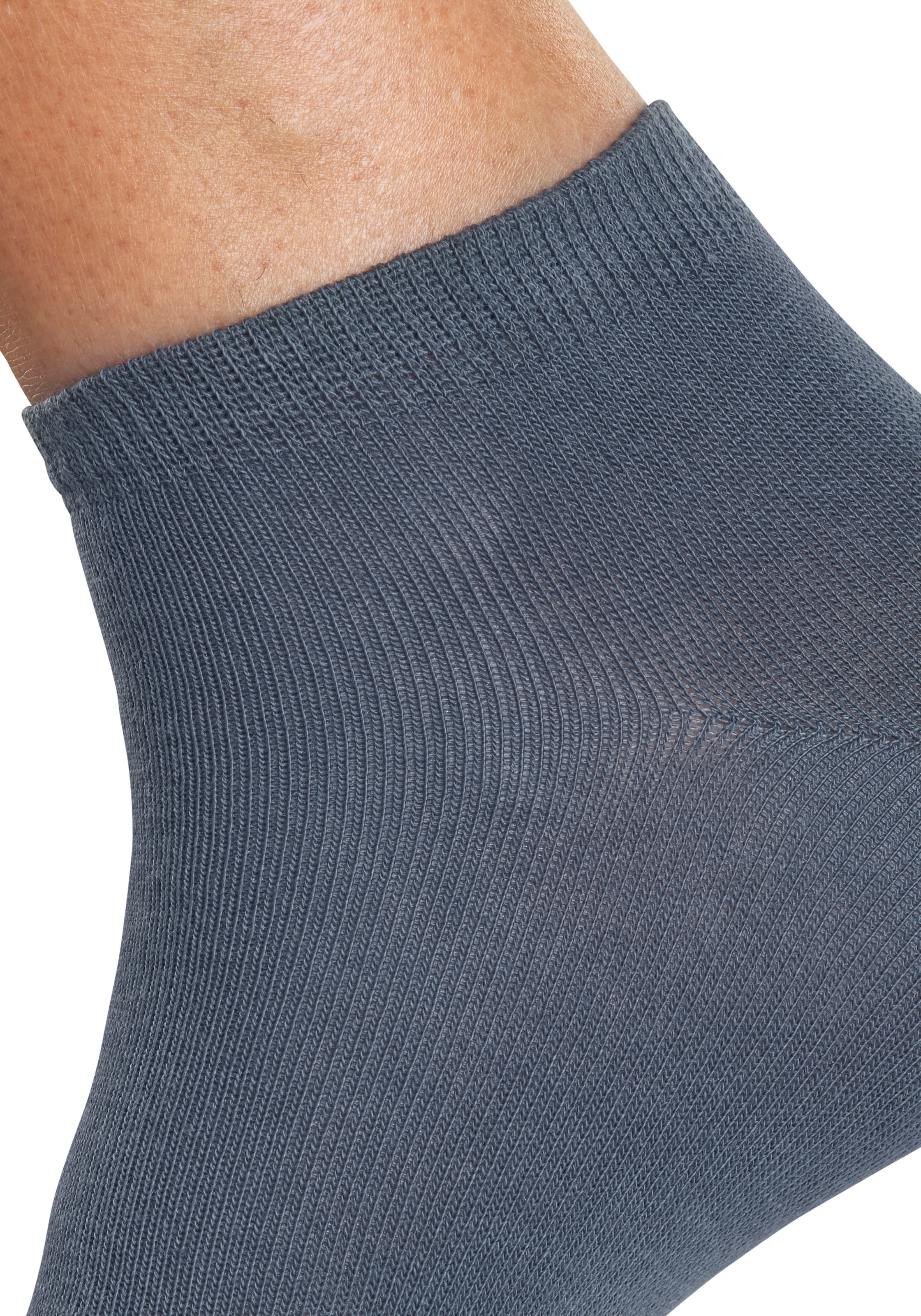 H.I.S Chaussettes de baskets Paquet, 7 Couple tlg. verschiedene Farben in einer Packung