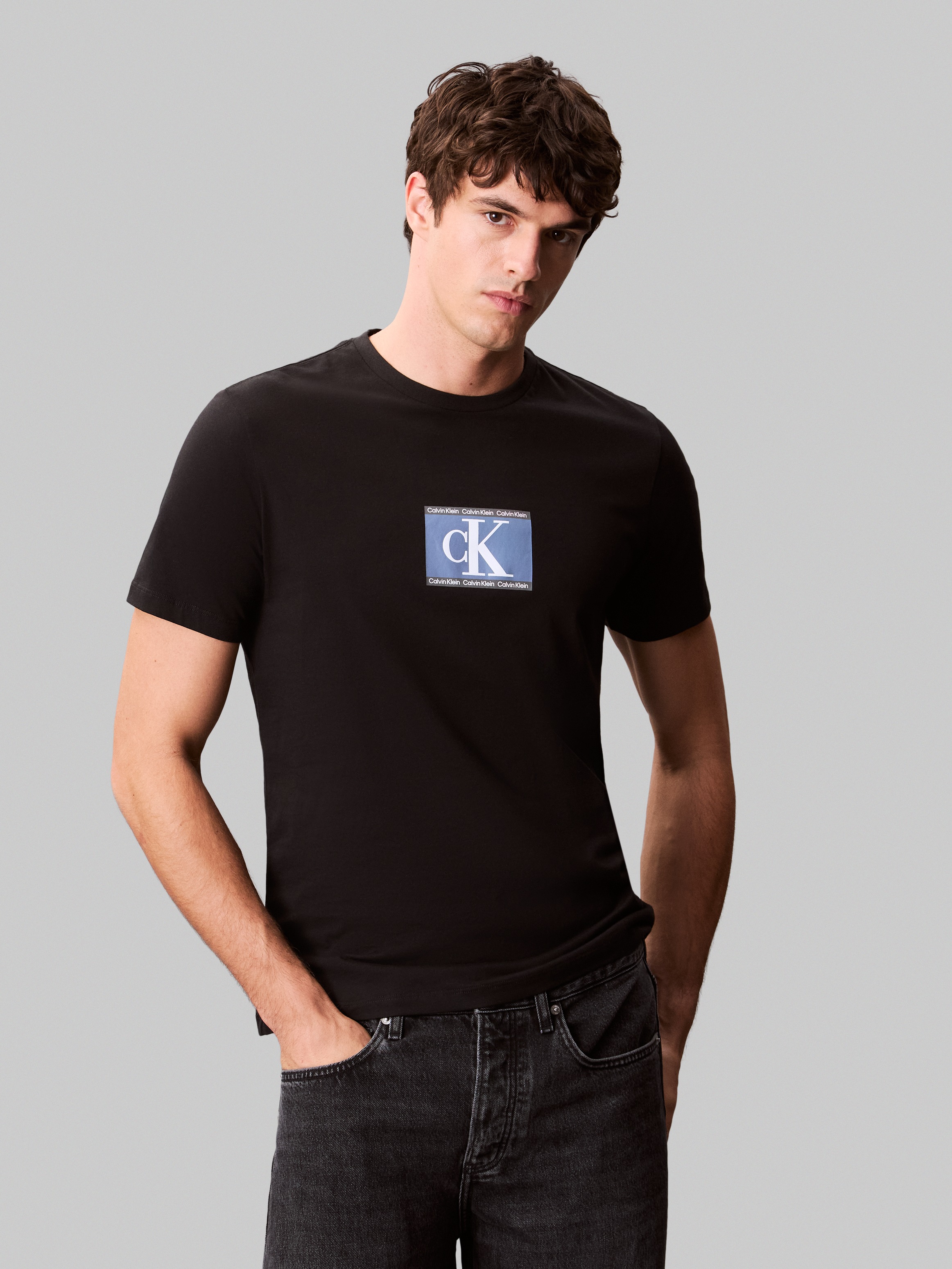 Image of Calvin Klein Jeans T-Shirt "SS 30s E SPRTSWR 3 G" mit Logo-Print