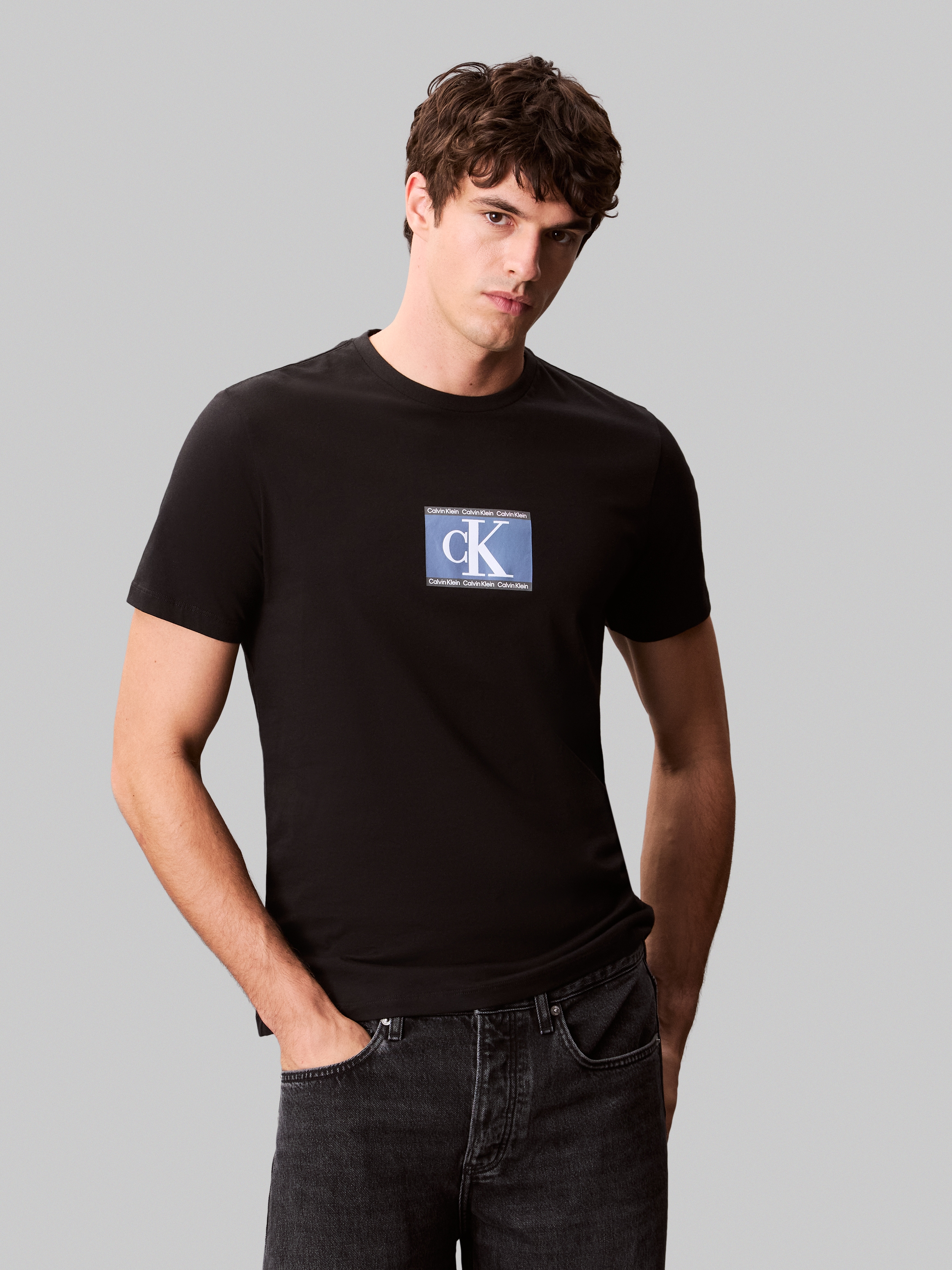 Image of Calvin Klein T-Shirt "SS 30s E SPRTSWR 3 G" mit Logo-Print