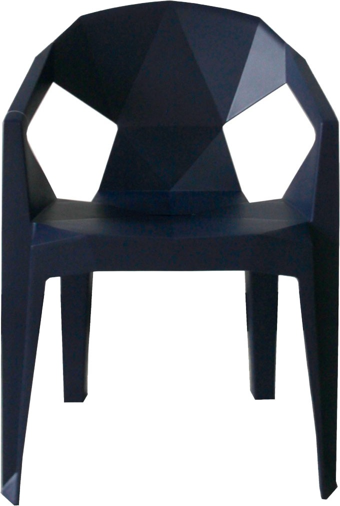 Kayoom 4-Fussstuhl »Stuhl Galerie, praktisch und gemütlich«, 1 St., modern, robust, pflegeleicht, für Indoor und Outdoor geeignet