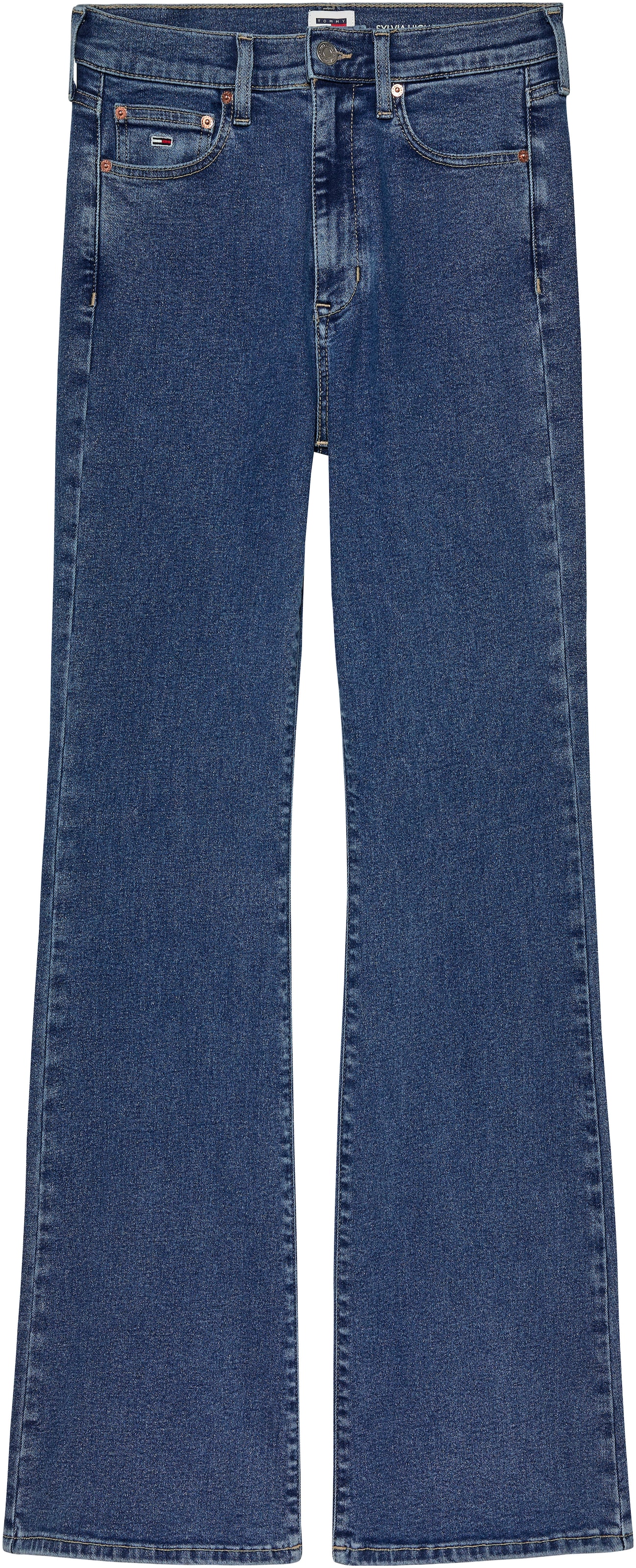 Tommy Jeans Curve Weite Jeans »CRV SYLVIA HGH FLR AH4230«, Grosse Grössen