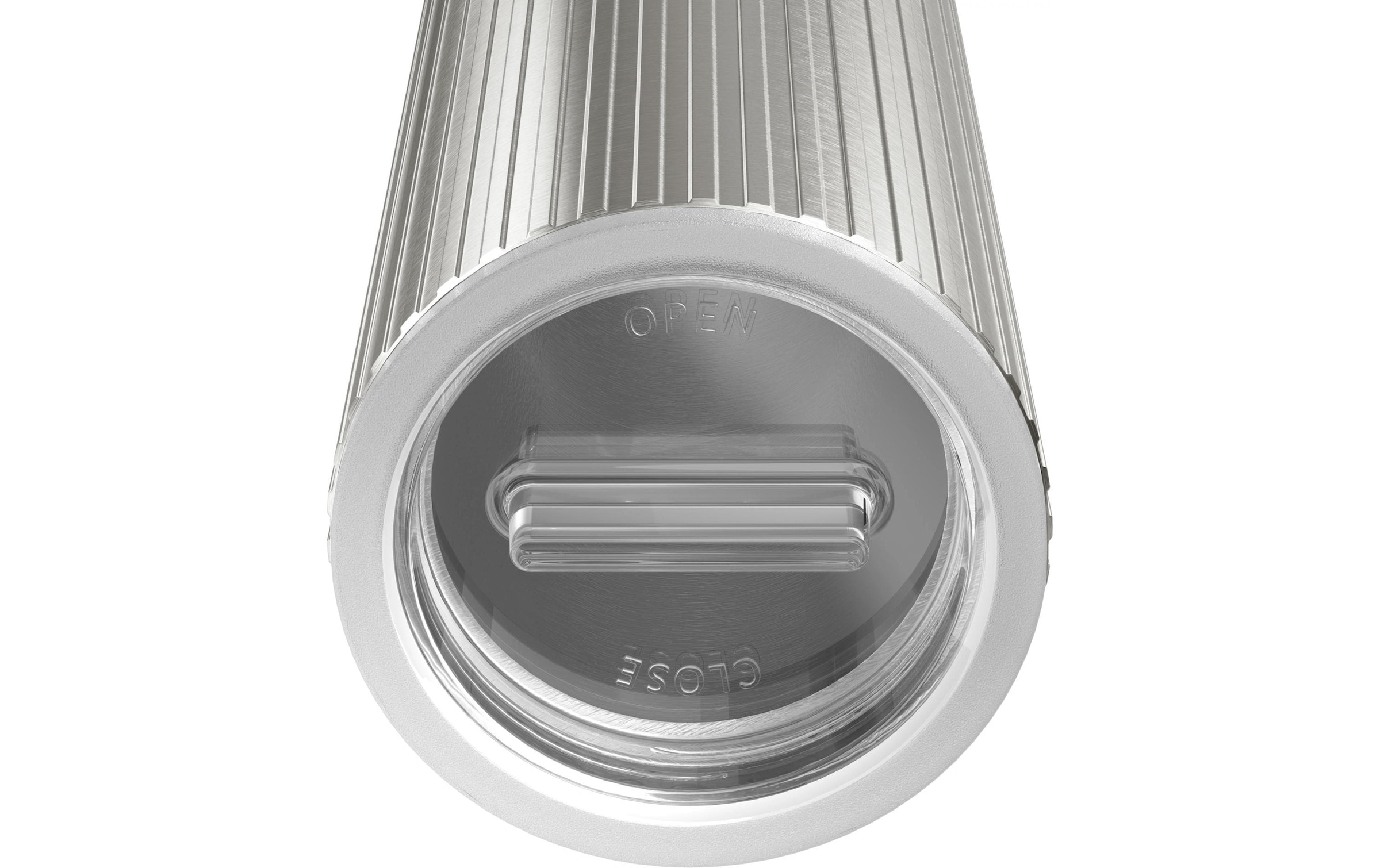 WMF Gewürzmühle »Signature Pro, aus Edelstahl« Keramikmahlwerk, einstellbarer Mahlgrad, magnetischer Deckel