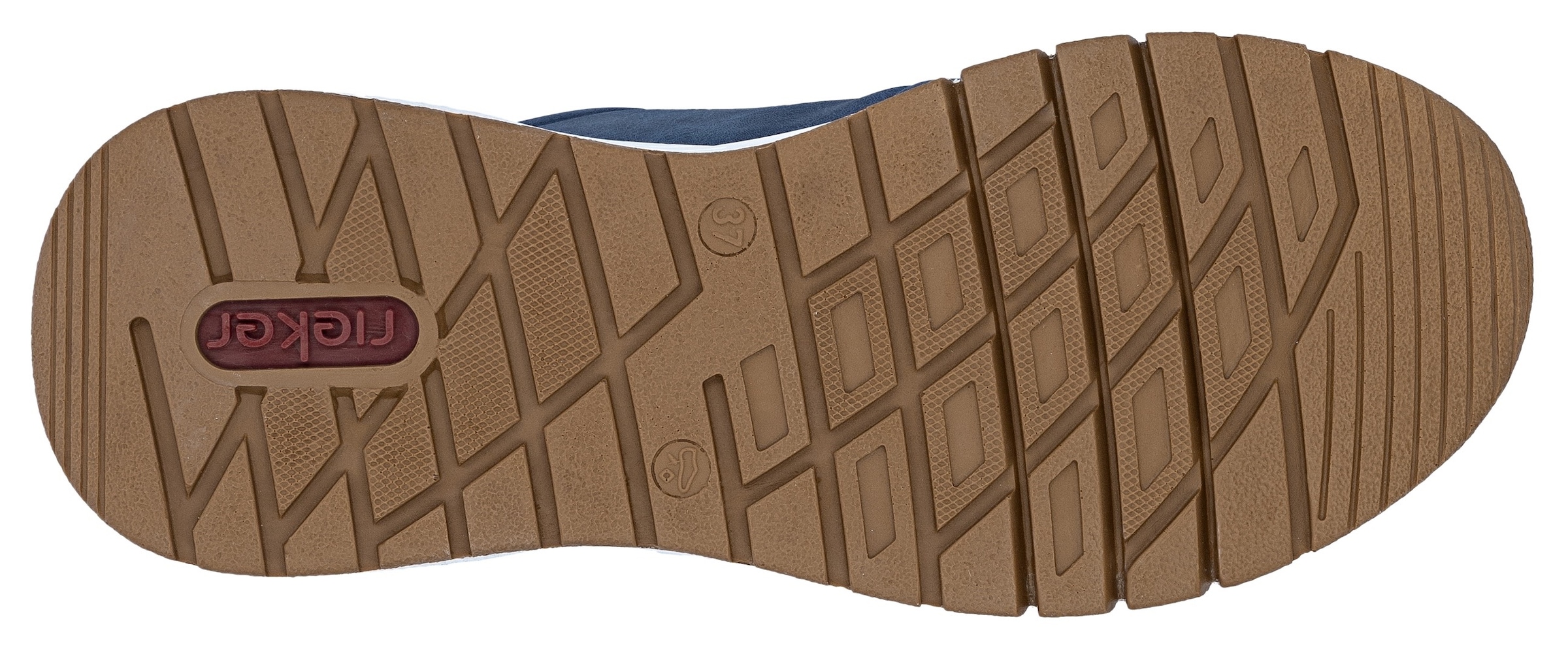 Rieker Sneakers  mit MemoSoft-Innensohle, Freizeitschuh, Halbschuh, Schnürschuh