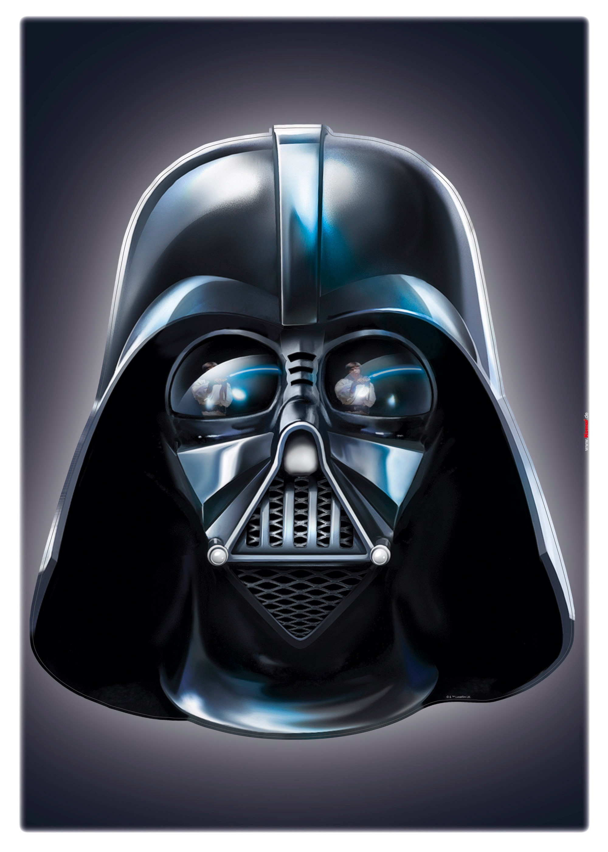 Komar Wandtattoo »Star Wars Darth Vader - Grösse 50 x 70 cm«, (1 St.), selbstklebend,...